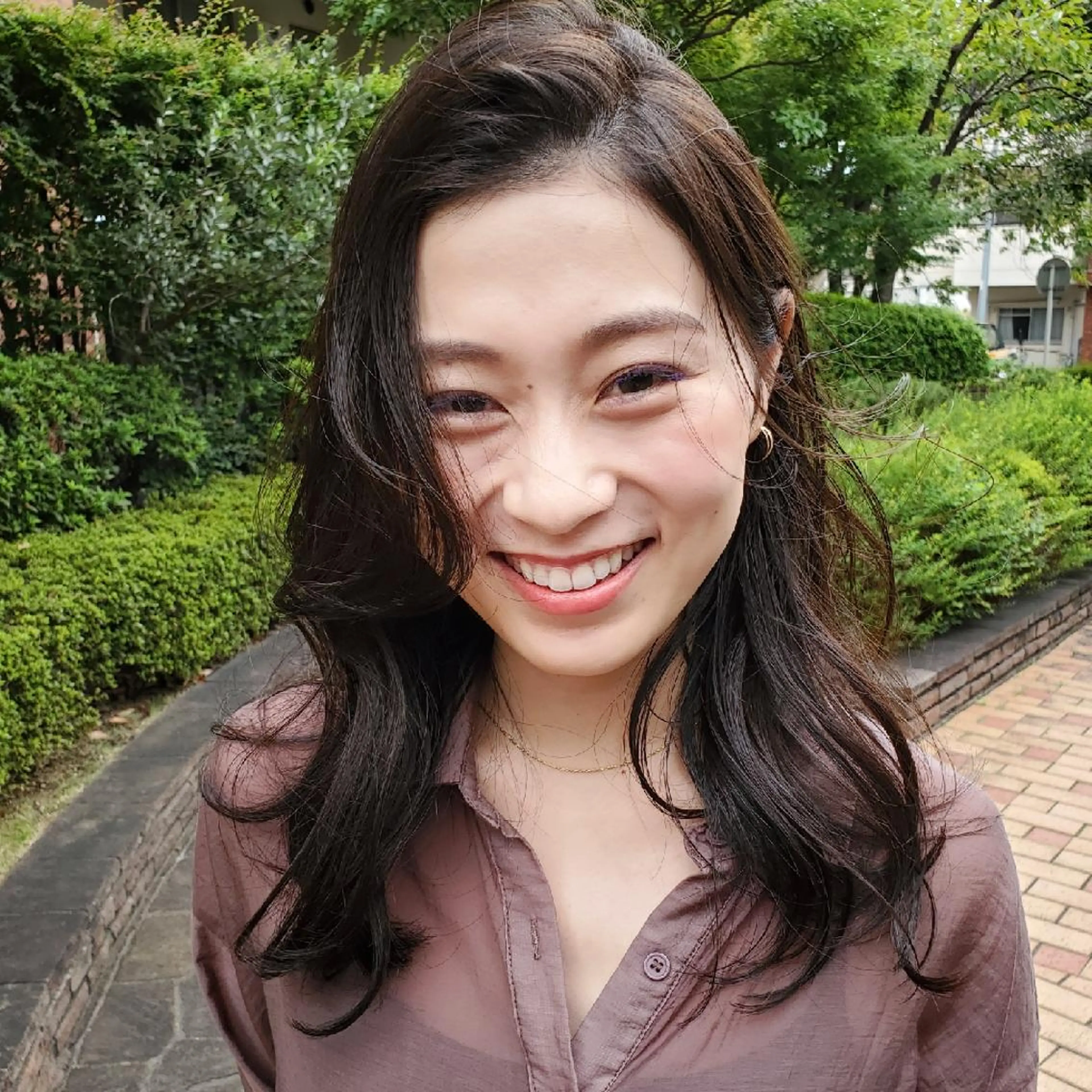 似合わせカット+イルミナカラー等+デトックスヘッドスパ+トリートメント＋指圧肩マッサージ＋アイロン仕上げOKレイヤー暖色の写真