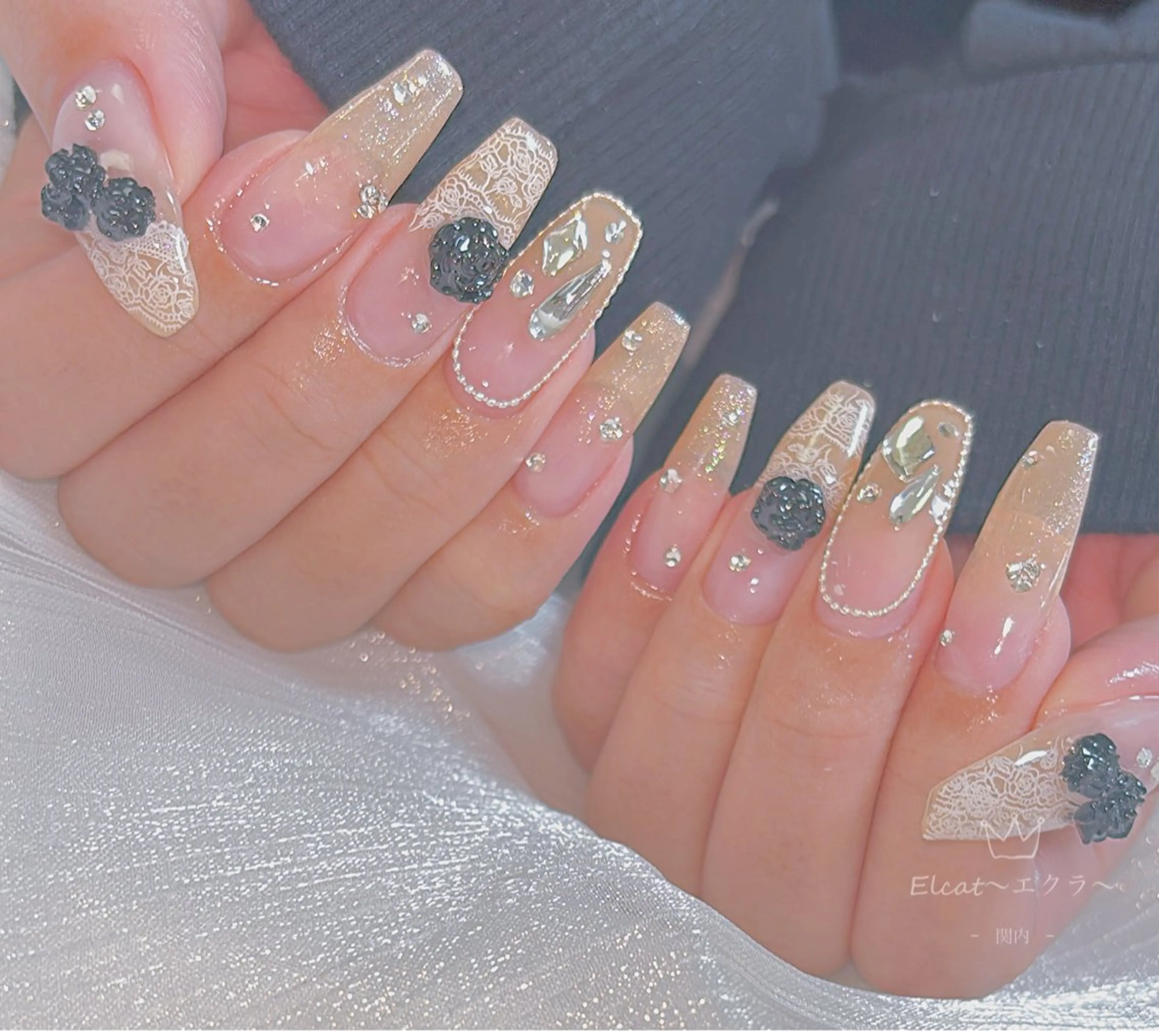 ネイル ネイルサロンエクラ 🫧Shizukaのネイルデザイン