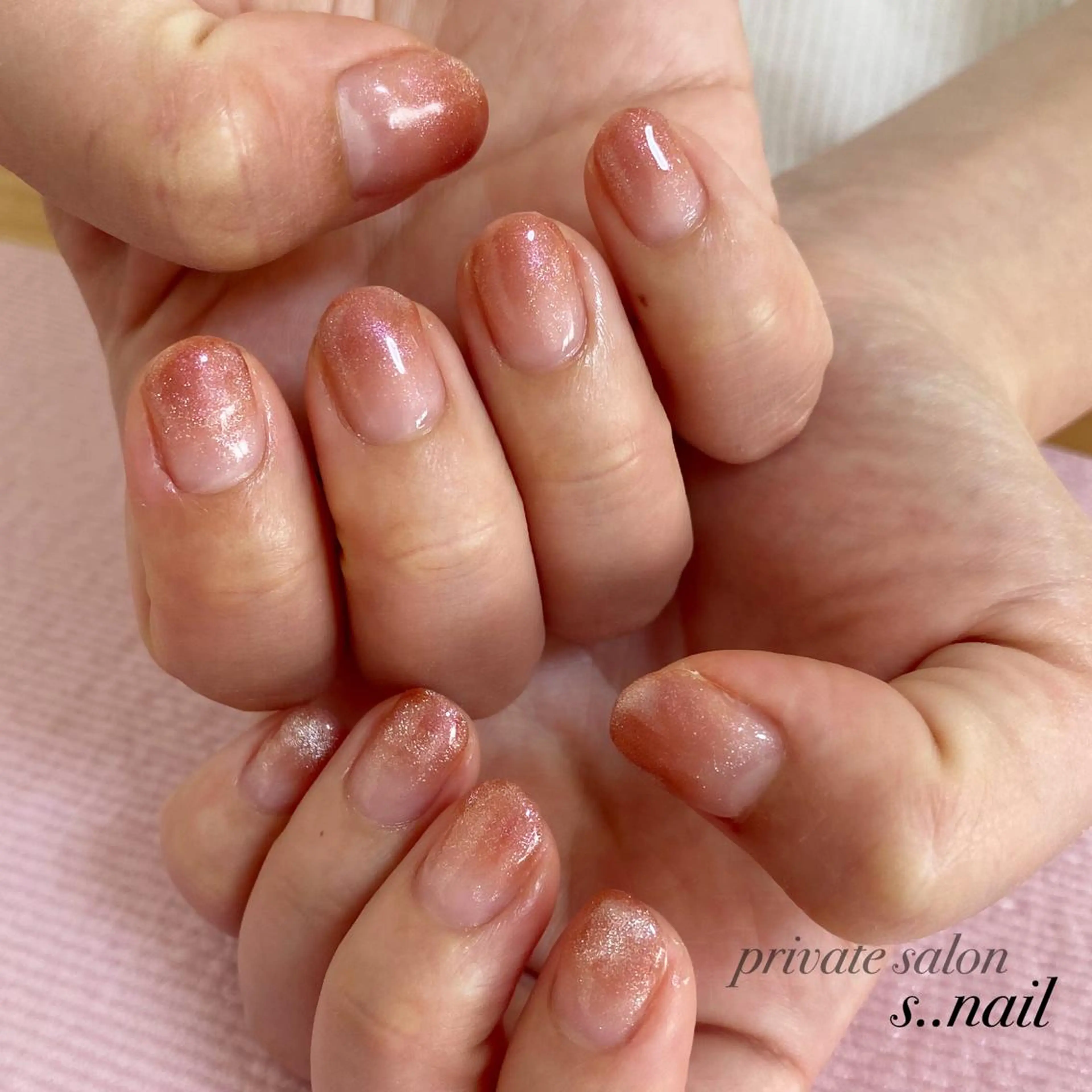 ネイル ジェルネイル グラデーション マグネットネイル s..nail / MORITAのネイルデザイン