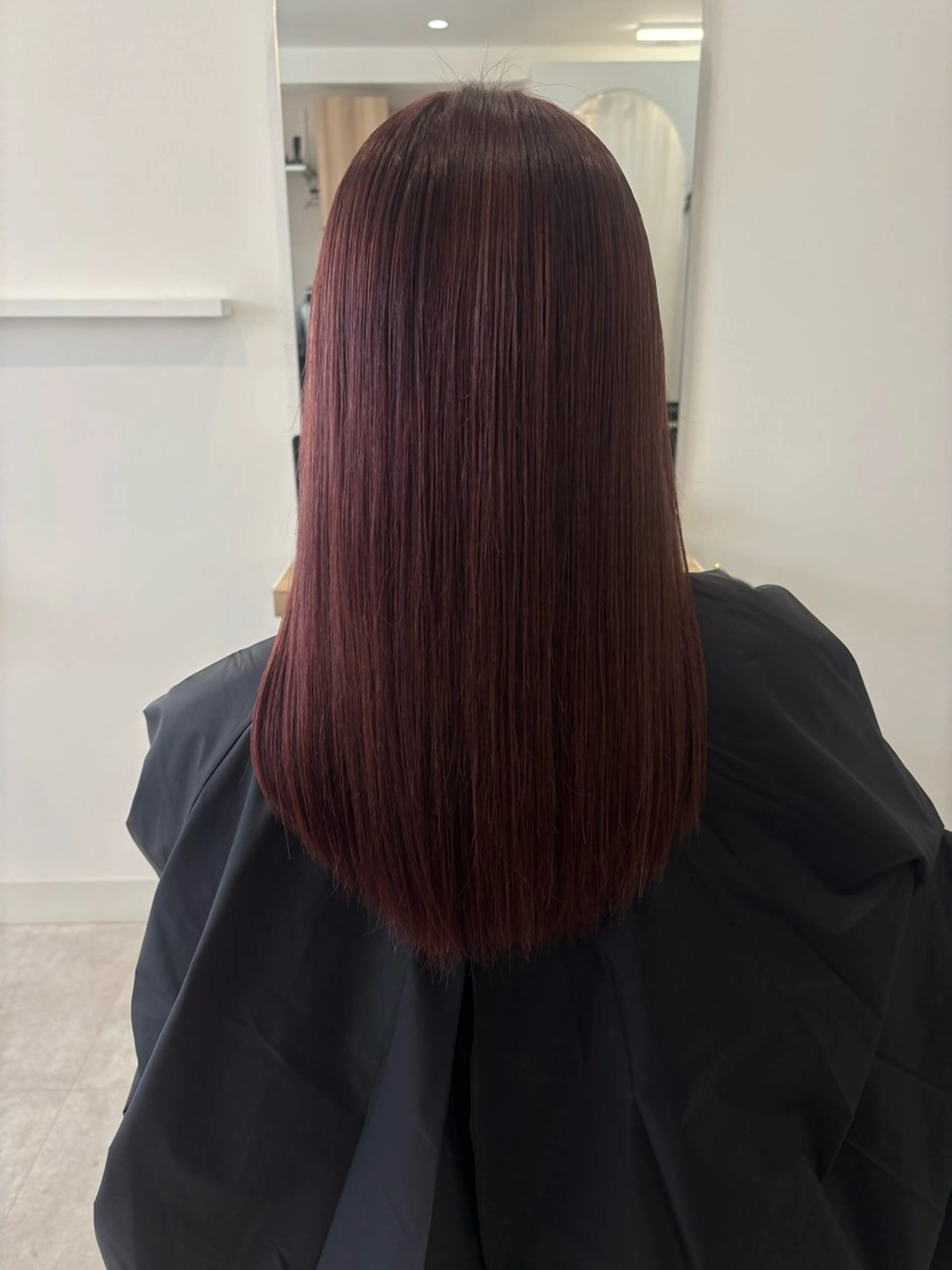 ロング ヘアカラー CHAINON小倉所属・安田 百花のヘアスタイル