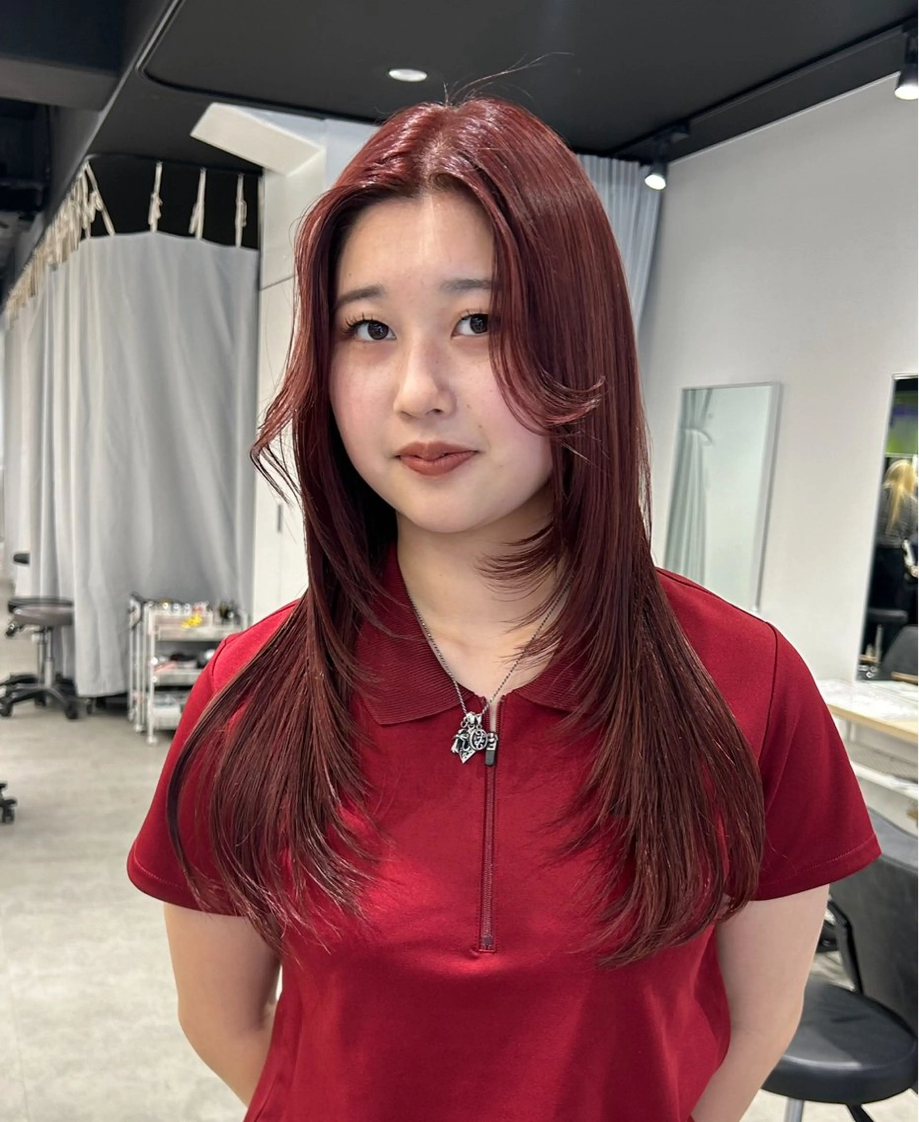 ロング カラー ヘアカラー トリートメント メンズ/ボブ/パーマ /くるみのマツエク・マツパデザイン