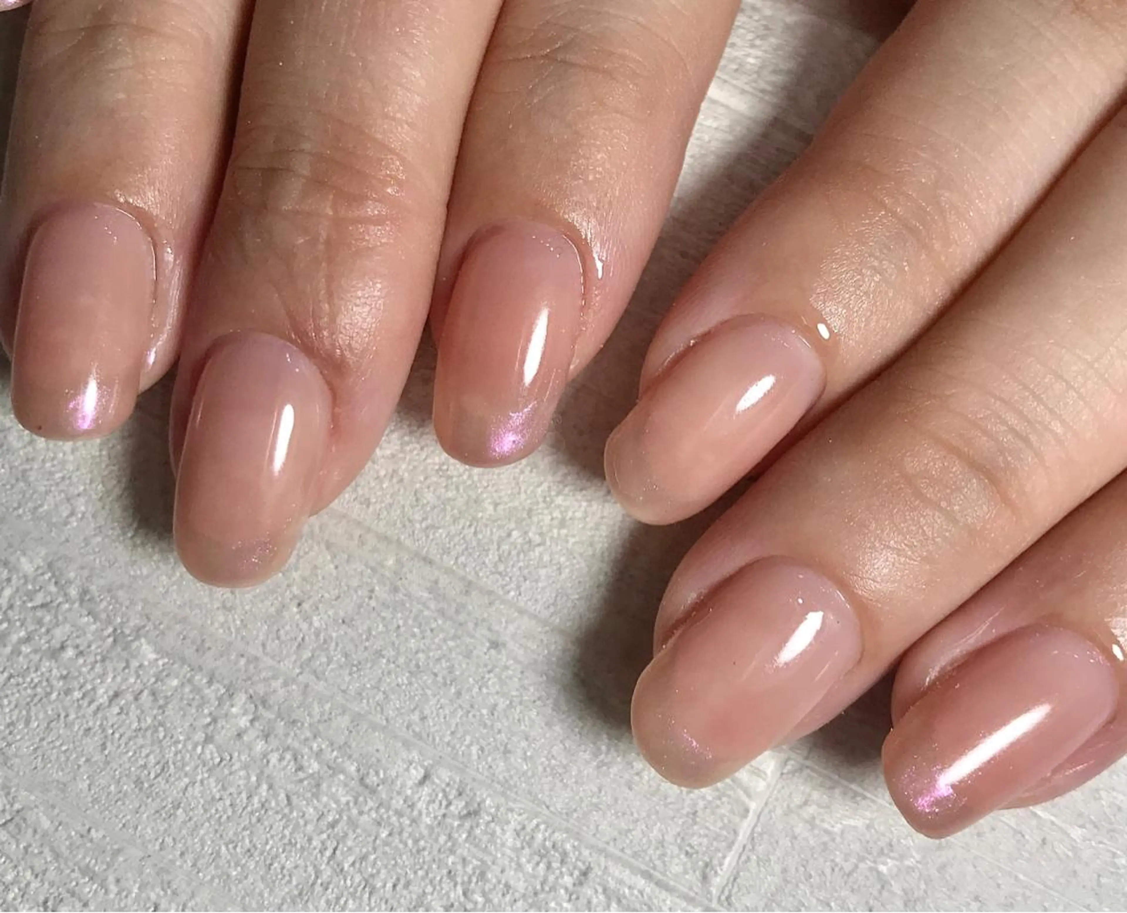 ネイル フレンチネイル ミラーネイル Liennail 持込デザインやり放題のネイルデザイン