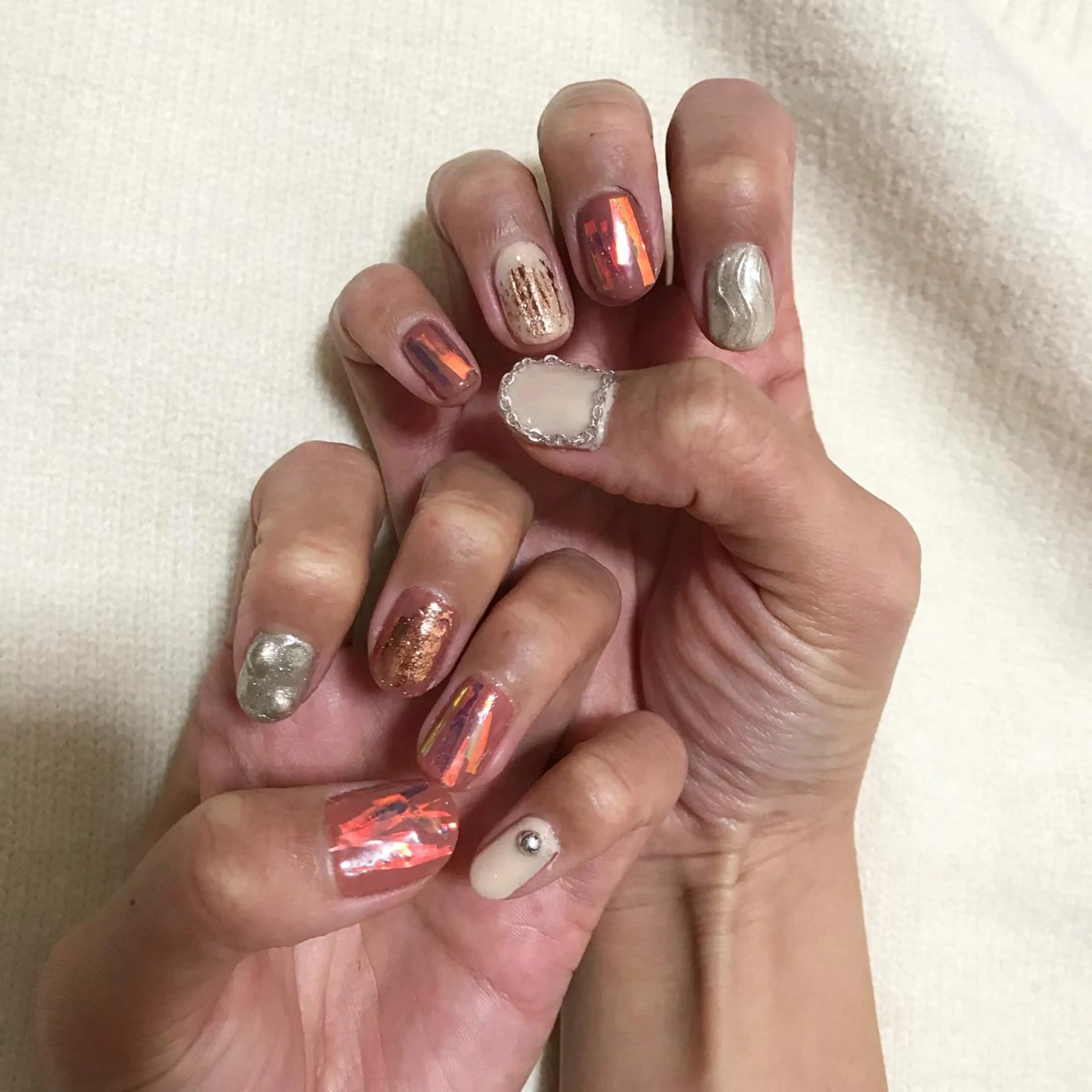 ネイル 平野葵🎀 hair/nailのネイルデザイン