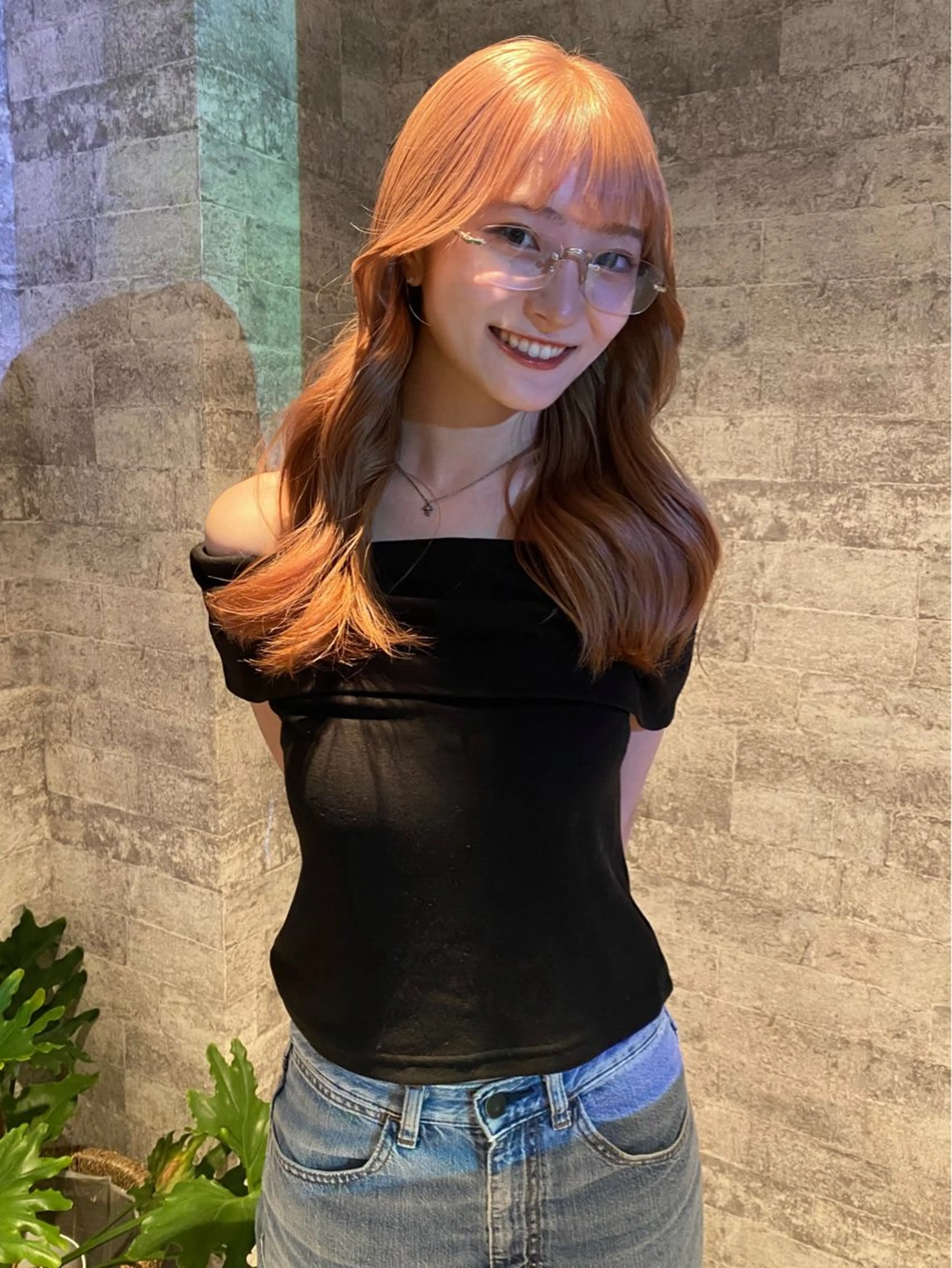 ロング カラー カット ヘアカラー トリートメント mai / linoah˚✧のヘアスタイル