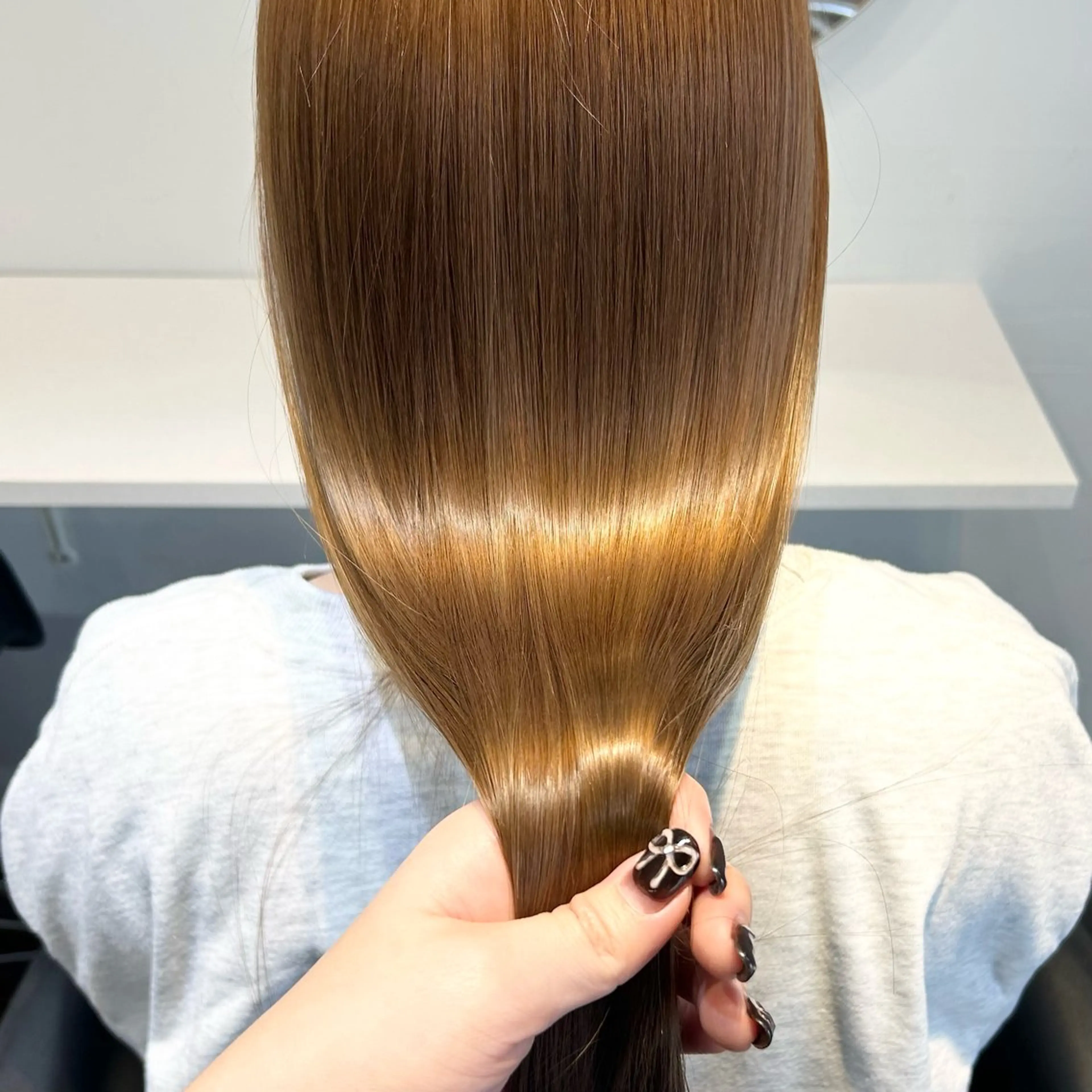 ロング カラー ヘアアレンジ 韓国ヘア×髪質 改善🇰🇷シオリのヘアスタイル