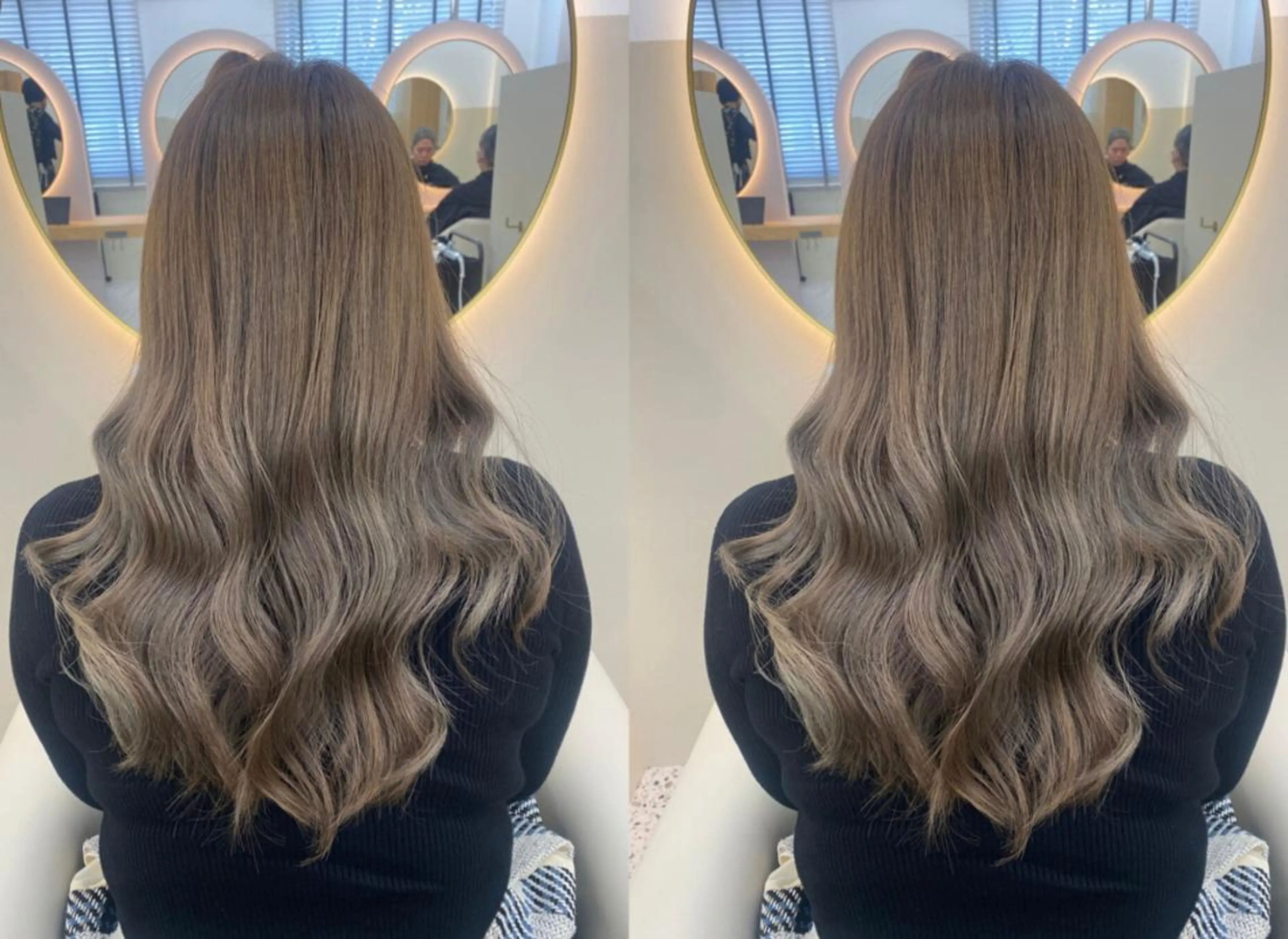 ロング カラー カット ヘアカラー トリートメント 縮毛矯正リピート90 %超/髪質改善/井口のヘアスタイル