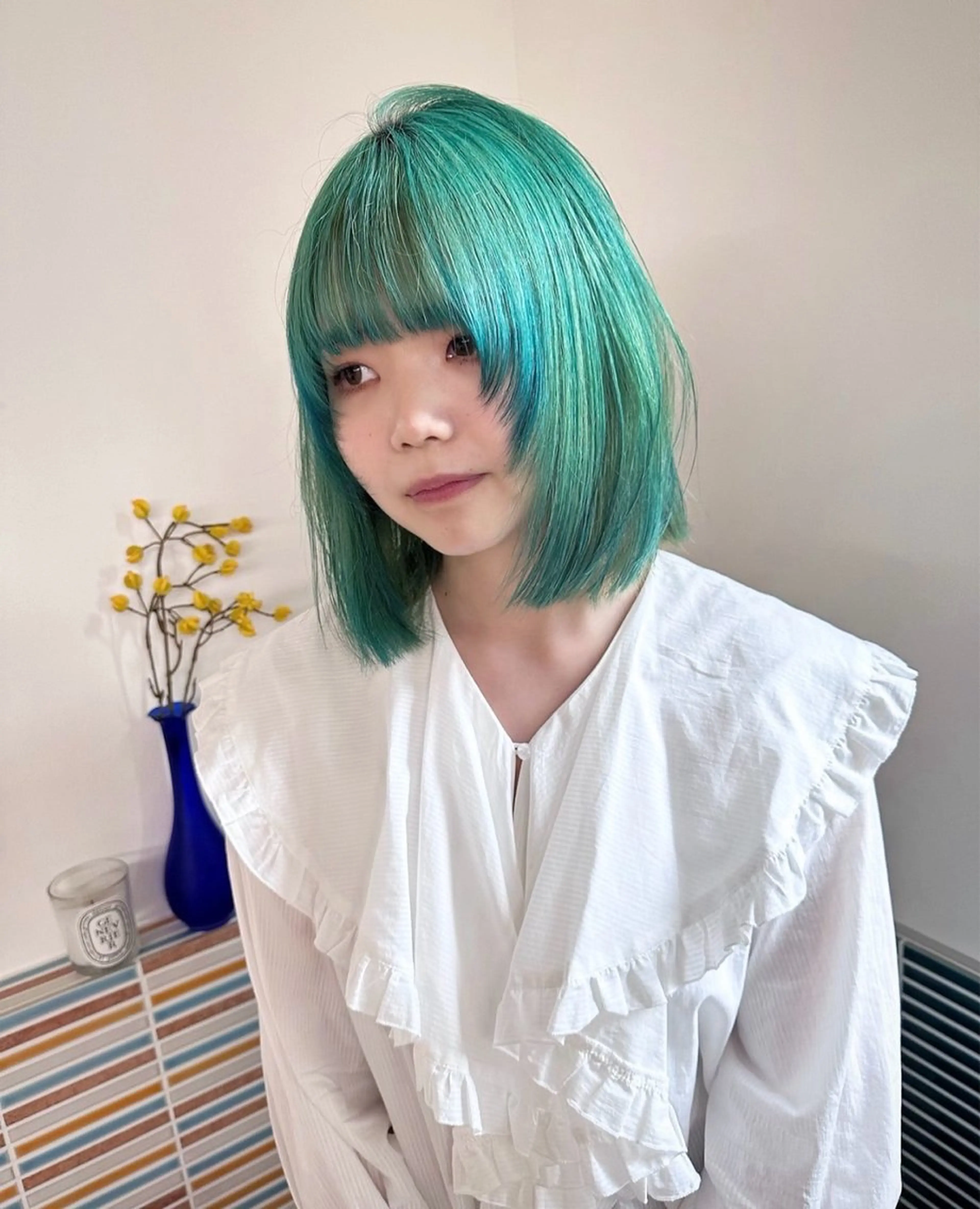 カラー 渋谷/ハイトーン/ 💫airi🪽のヘアスタイル