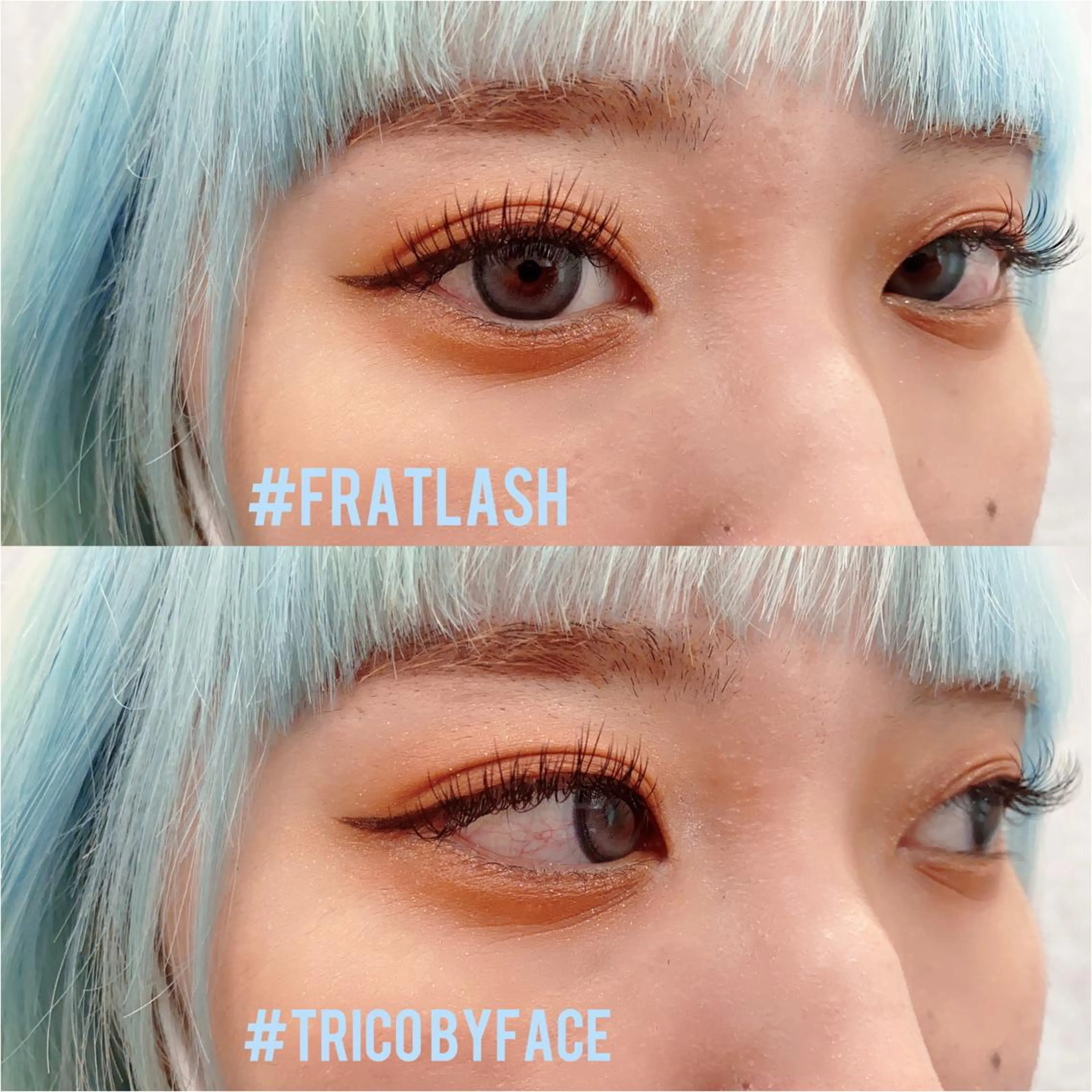 マツエク・マツパ 束感まつ毛 フラットラッシュ ナチュラル パリジェンヌラッシュリフト 一重×まつ毛パーマ Glitter所属・菊入明海/マツパ/眉 ワックスのマツエク・マツパデザイン