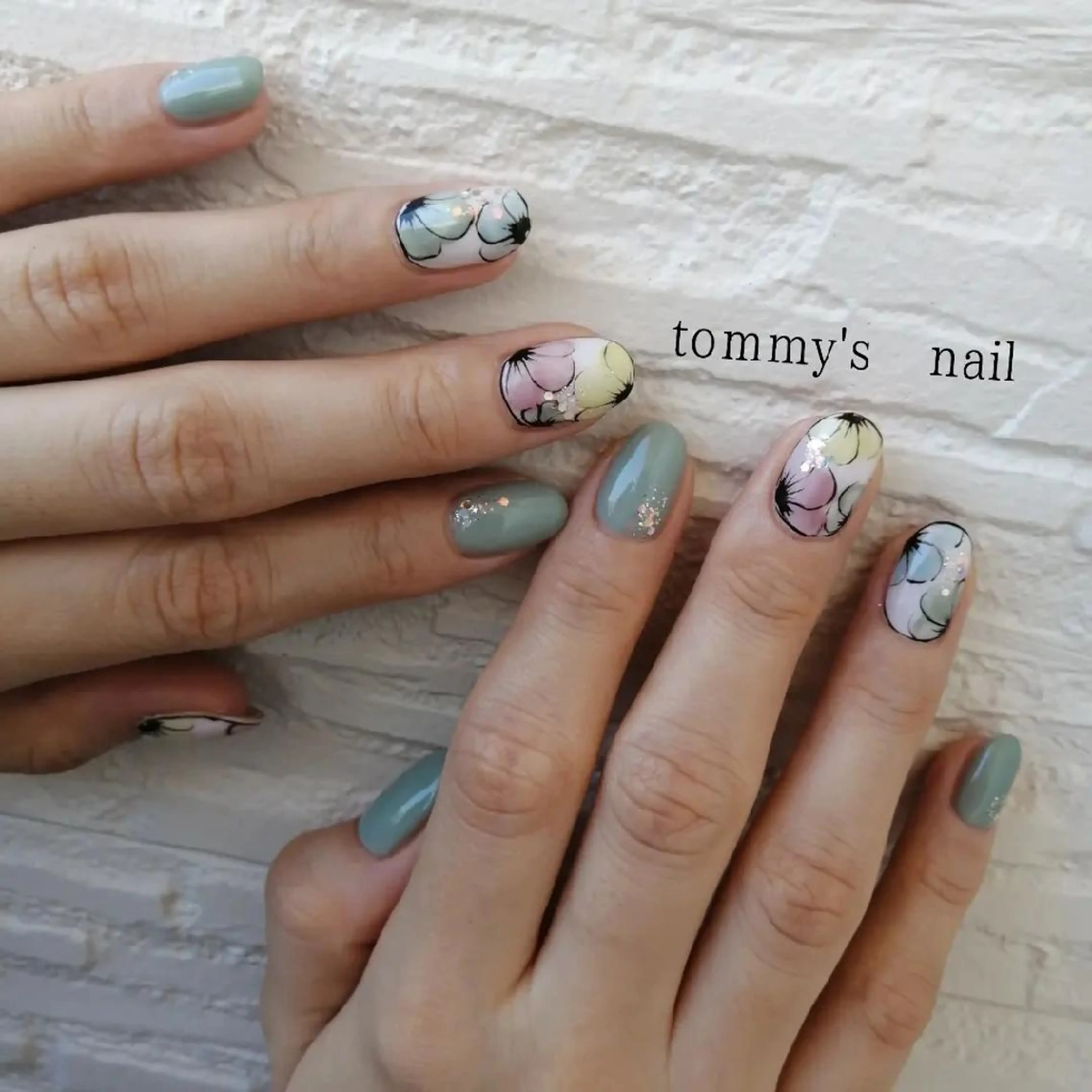 ネイル アートネイル ハンドネイル tommy's nail所属・福岡/若よもぎ蒸し 全身美容が叶うサロンのネイルデザイン