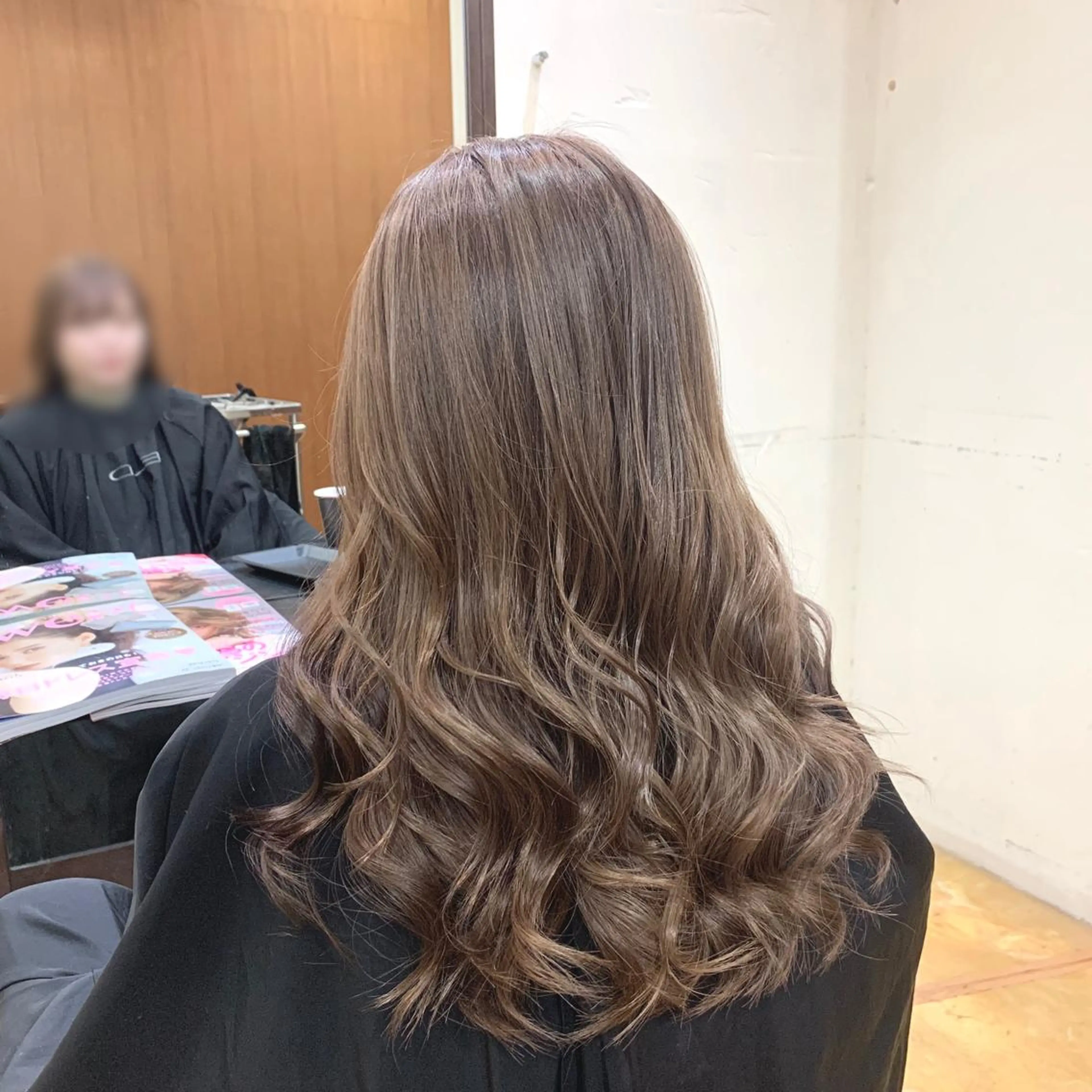 セミロング カラー カット ヘアカラー トリートメント 韓国レイヤーカット★ 小林大樹のヘアスタイル