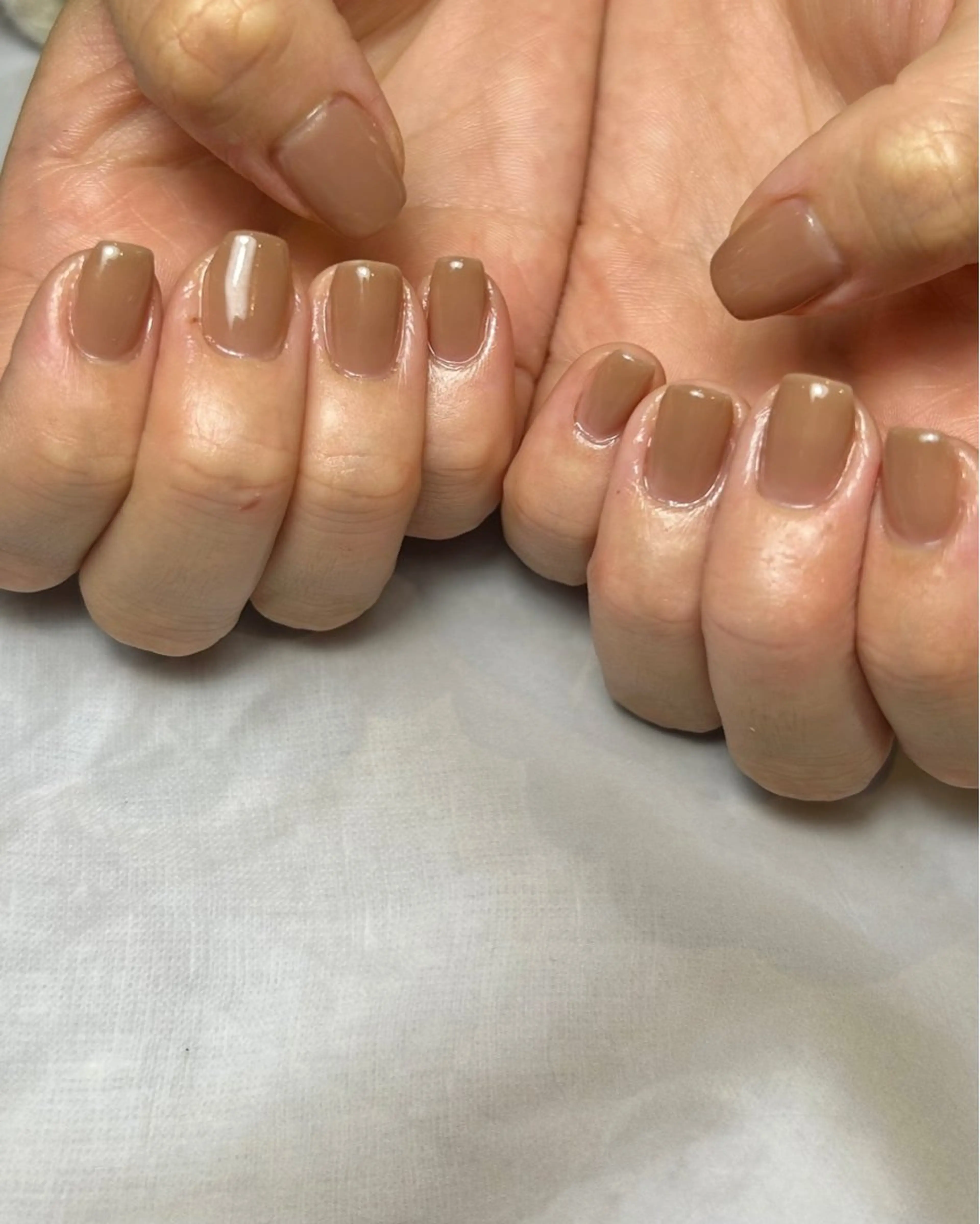 ネイル ワンカラーネイル ハンドネイル Reflection marikoのネイルデザイン