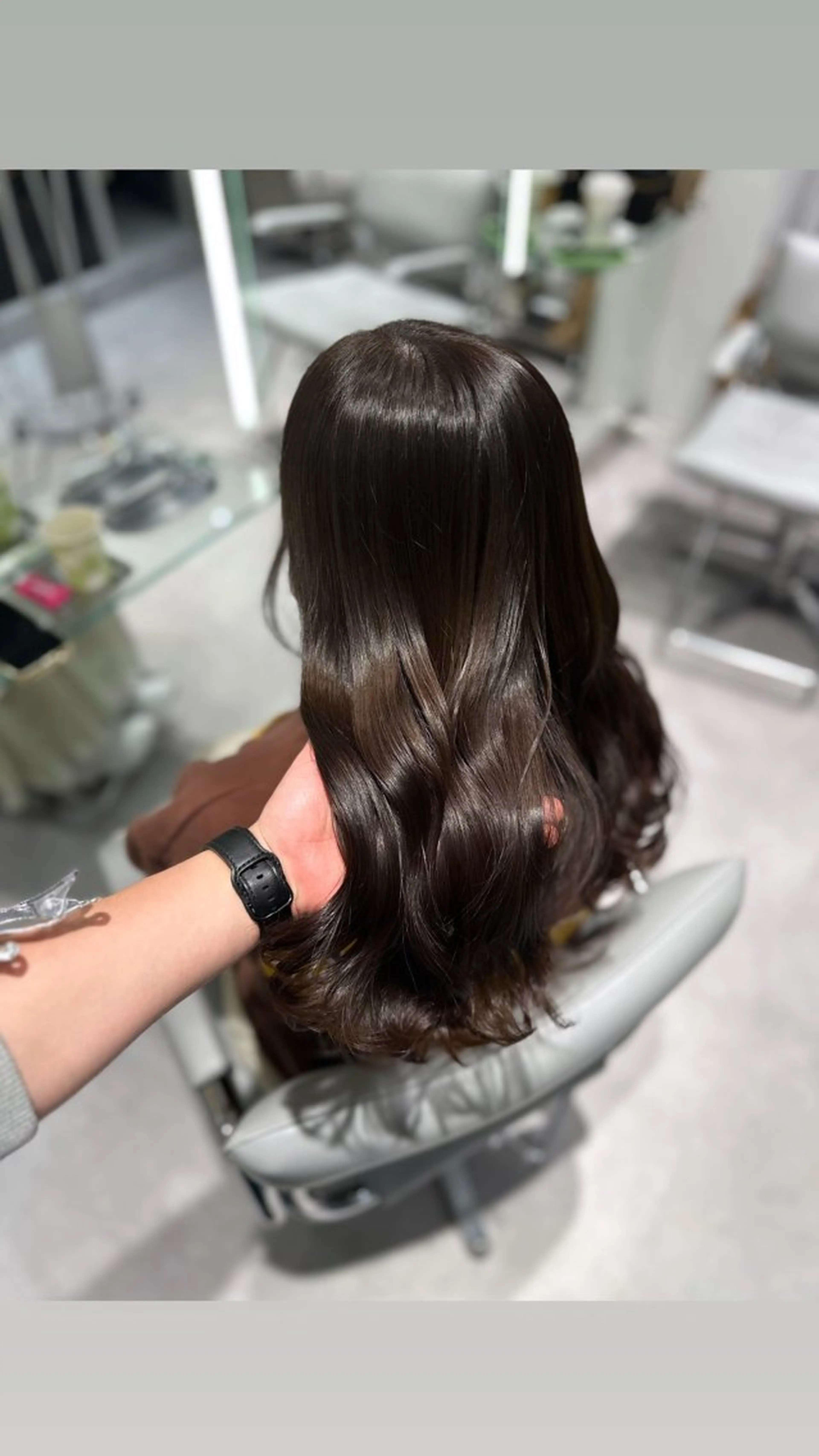 ロング ヘアカラー トリートメント 髪質改善 支持率 Ｎｏ.1いぶきのヘアスタイル