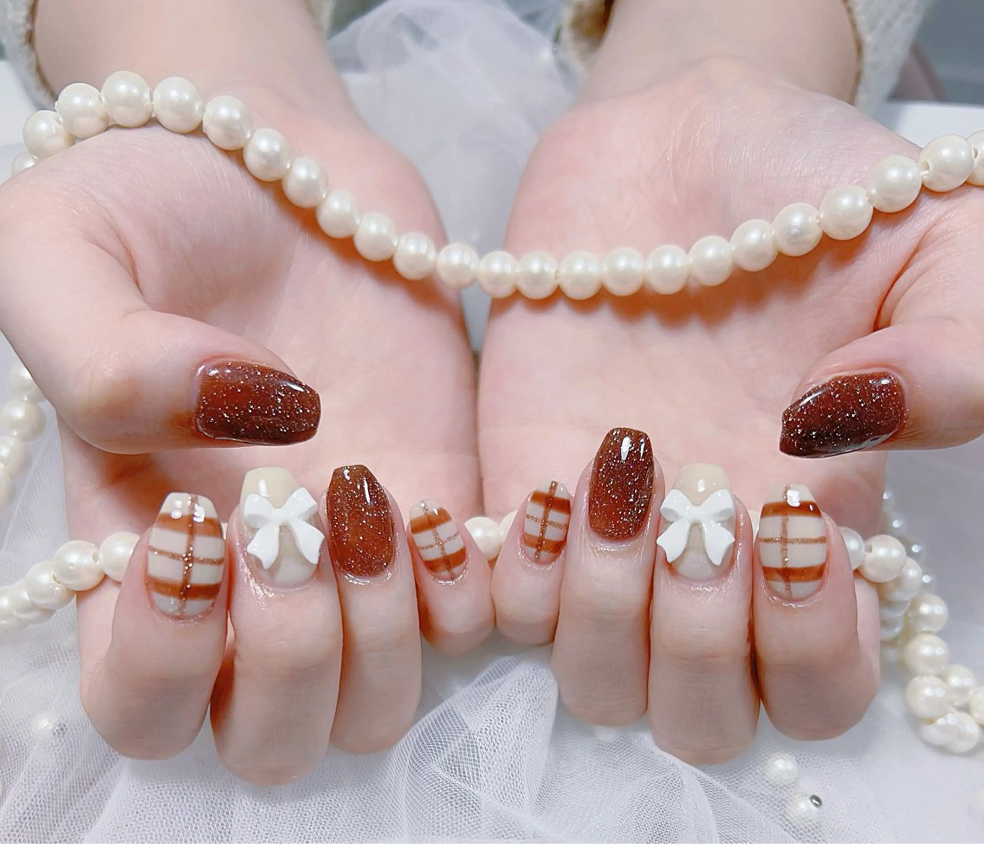 【チップNO3】🎀長さだし90分持ち込みデザイン(アート6本)🎀新規ソフトジェルオフ無料、➖500円割引の写真