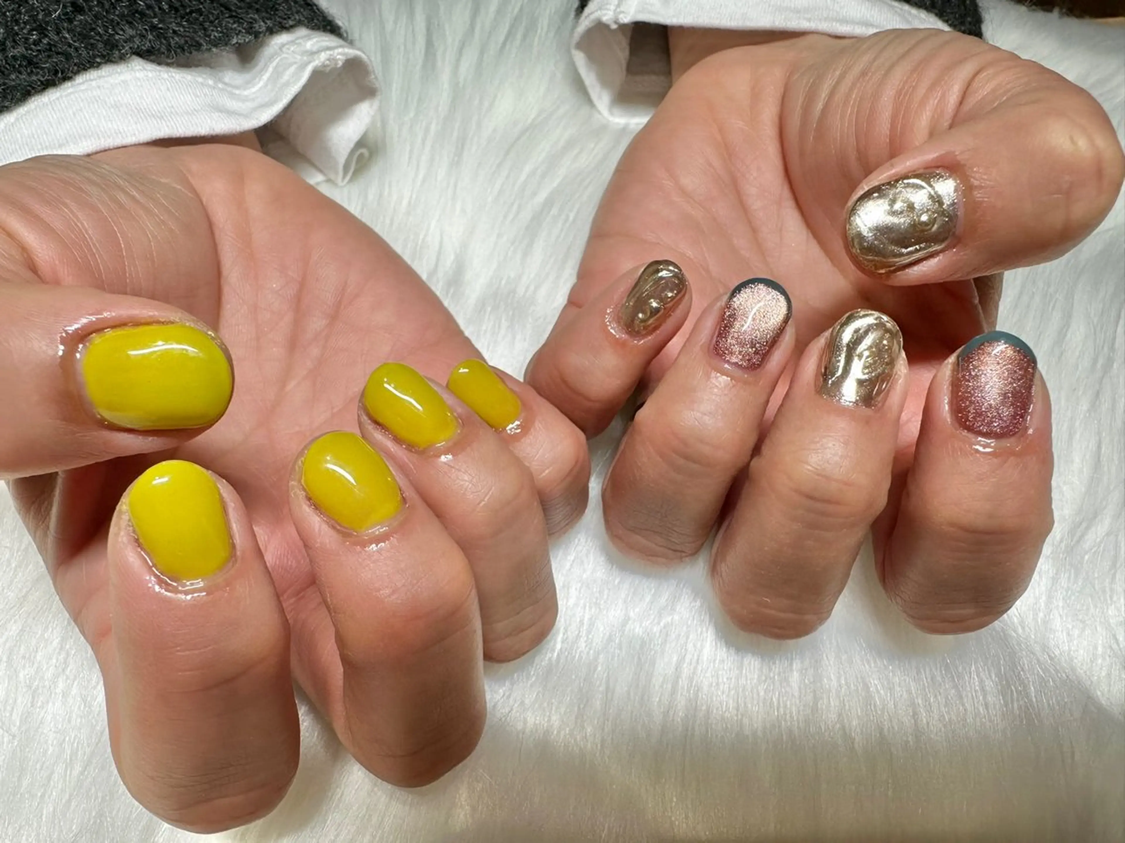 ネイル 持ち込み Mnail ちひろのネイルデザイン