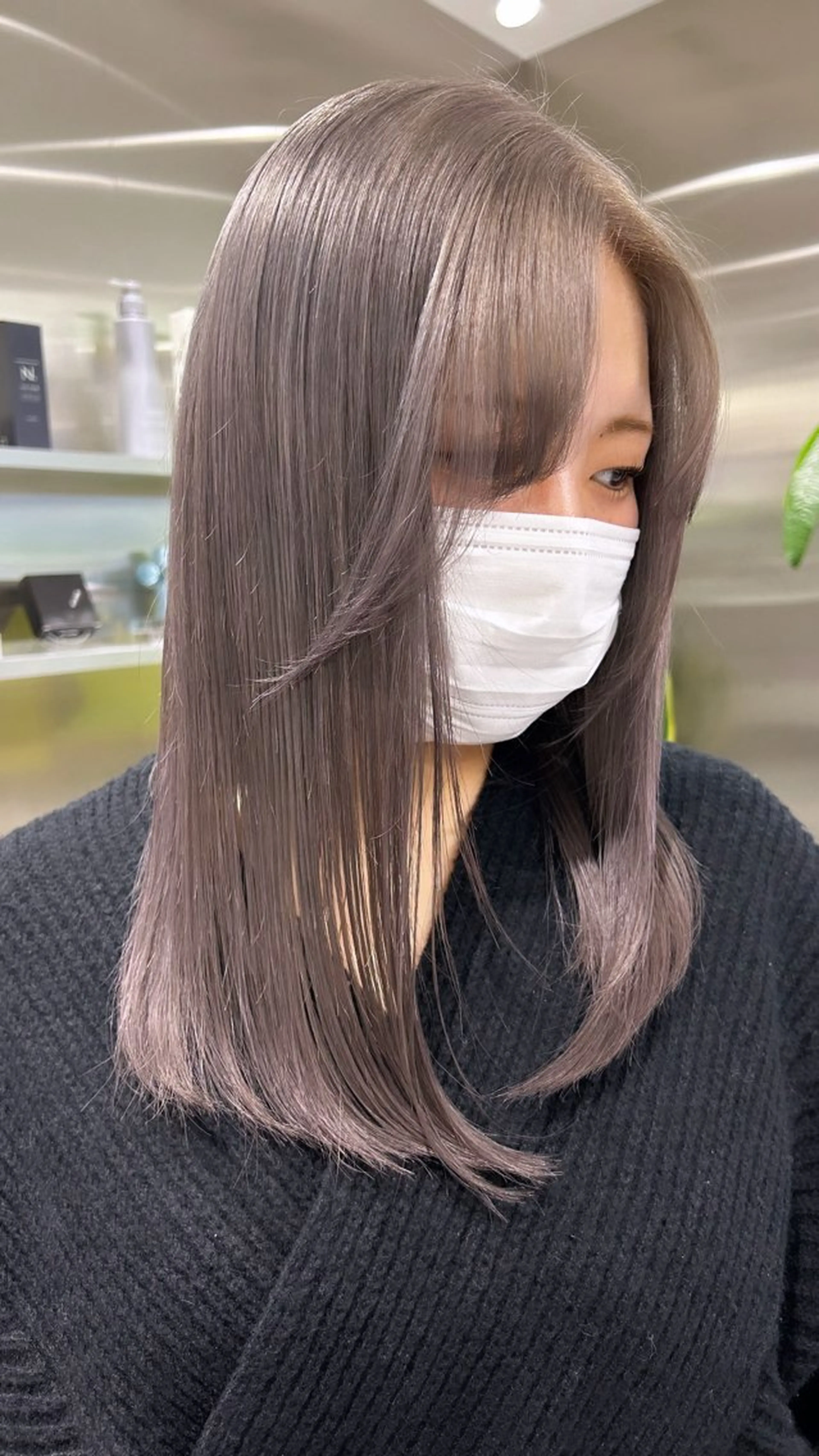 ロング カラー ヘアカラー トリートメント メンズ/ボブ/パーマ /くるみのマツエク・マツパデザイン