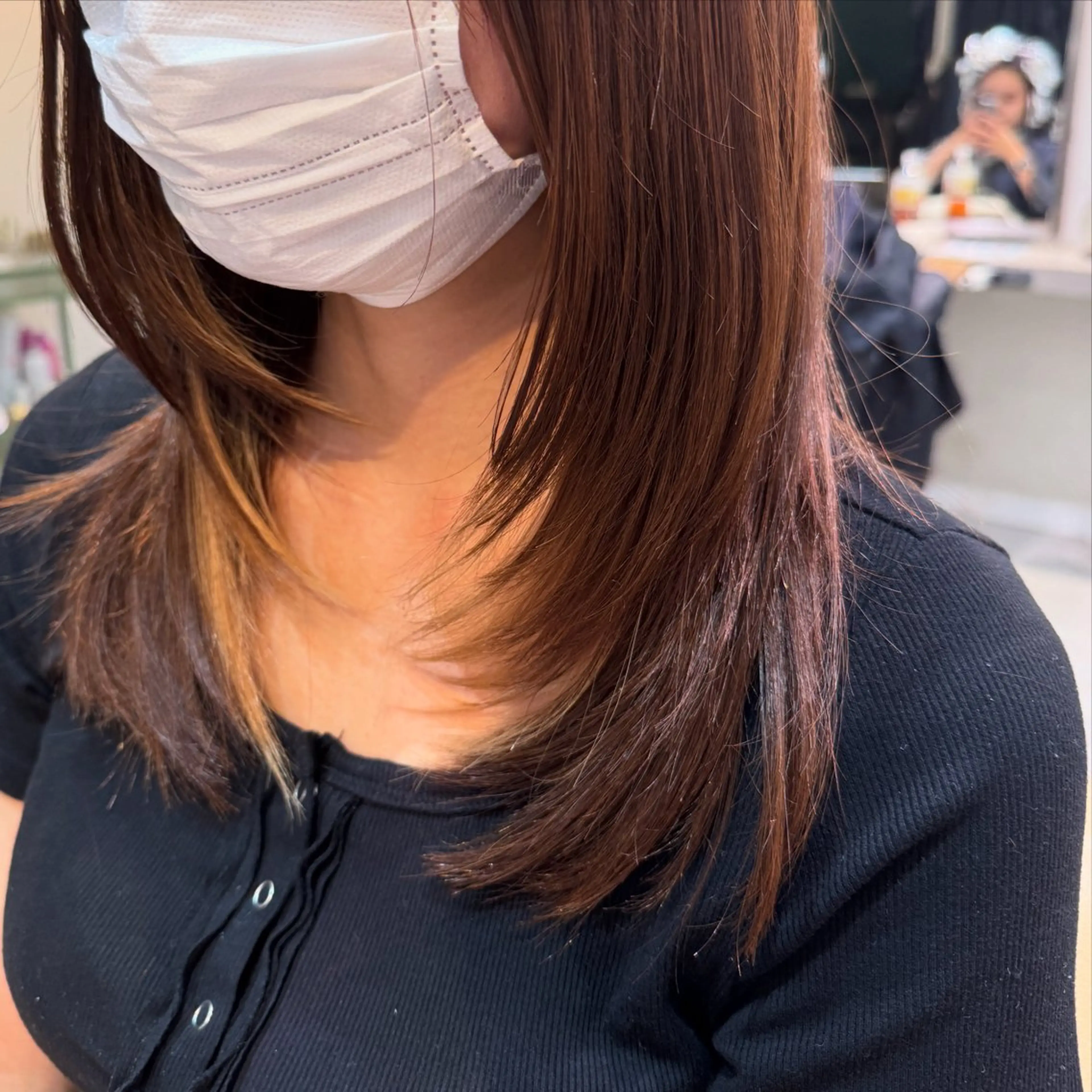 セミロング 湯澤 哲成のヘアスタイル