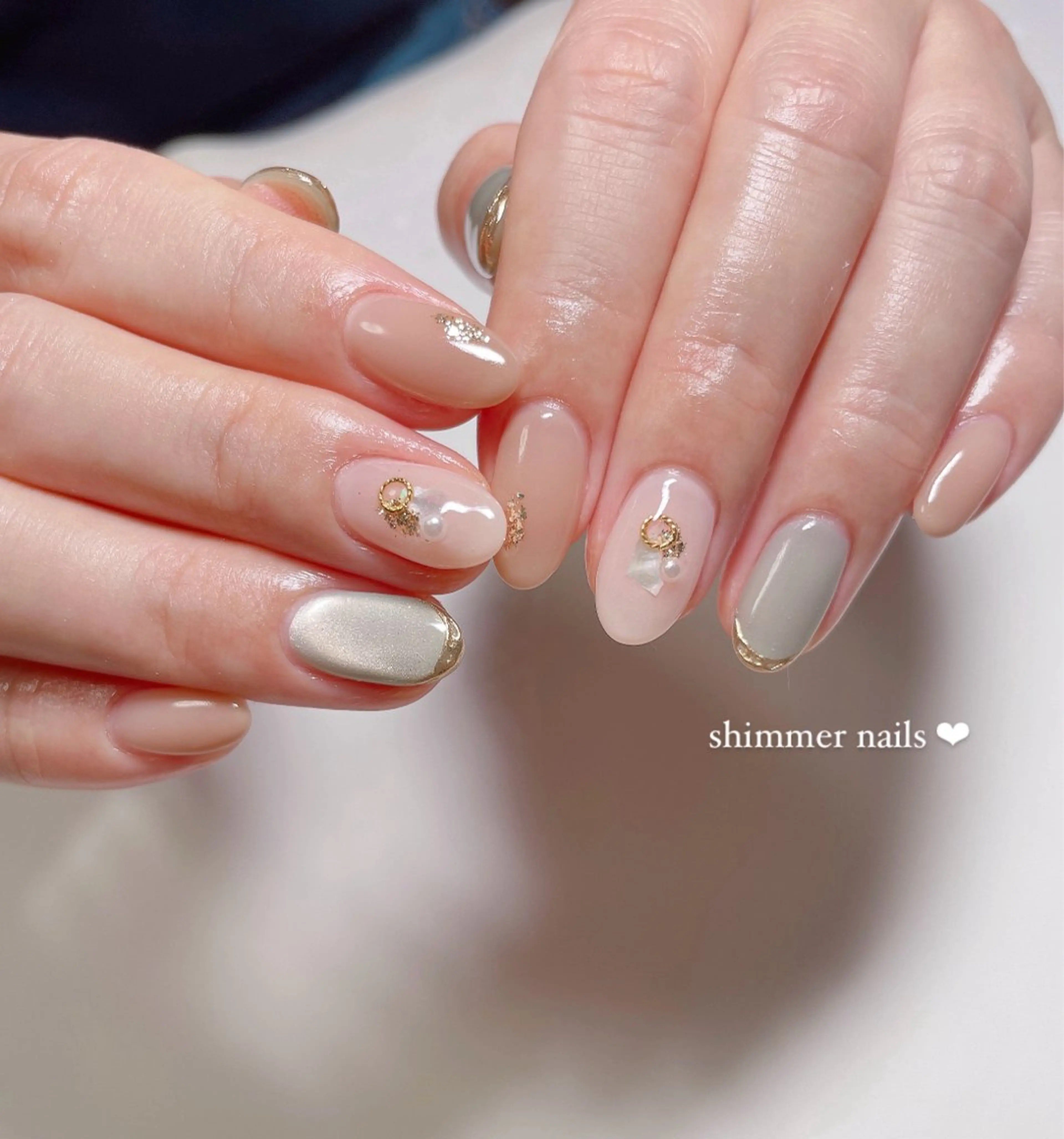 ネイル shimmer nailsのネイルデザイン