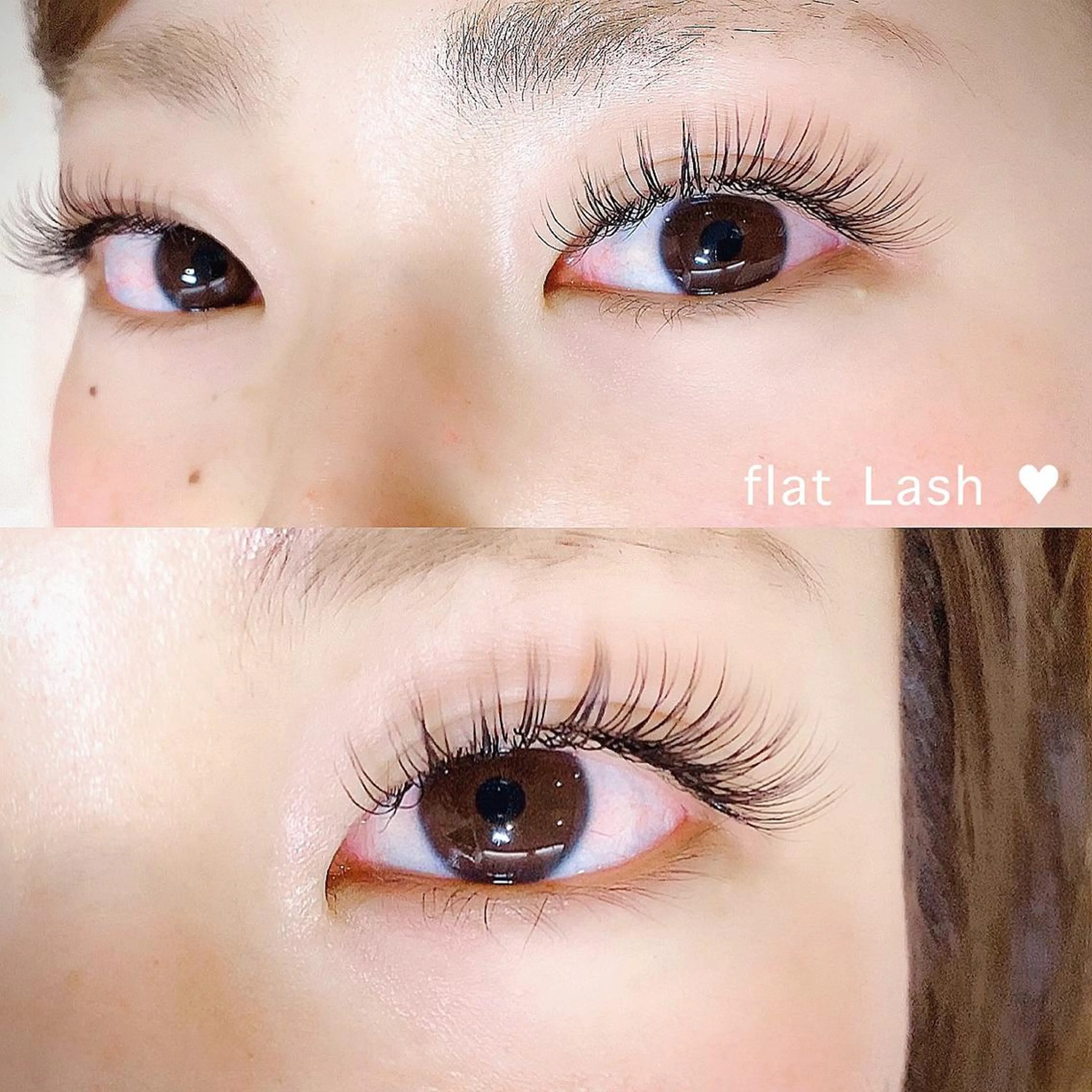 マツエク・マツパ フラットラッシュ セーブル 【ｉｒｏｋａ】 AYAKAのマツエク・マツパデザイン