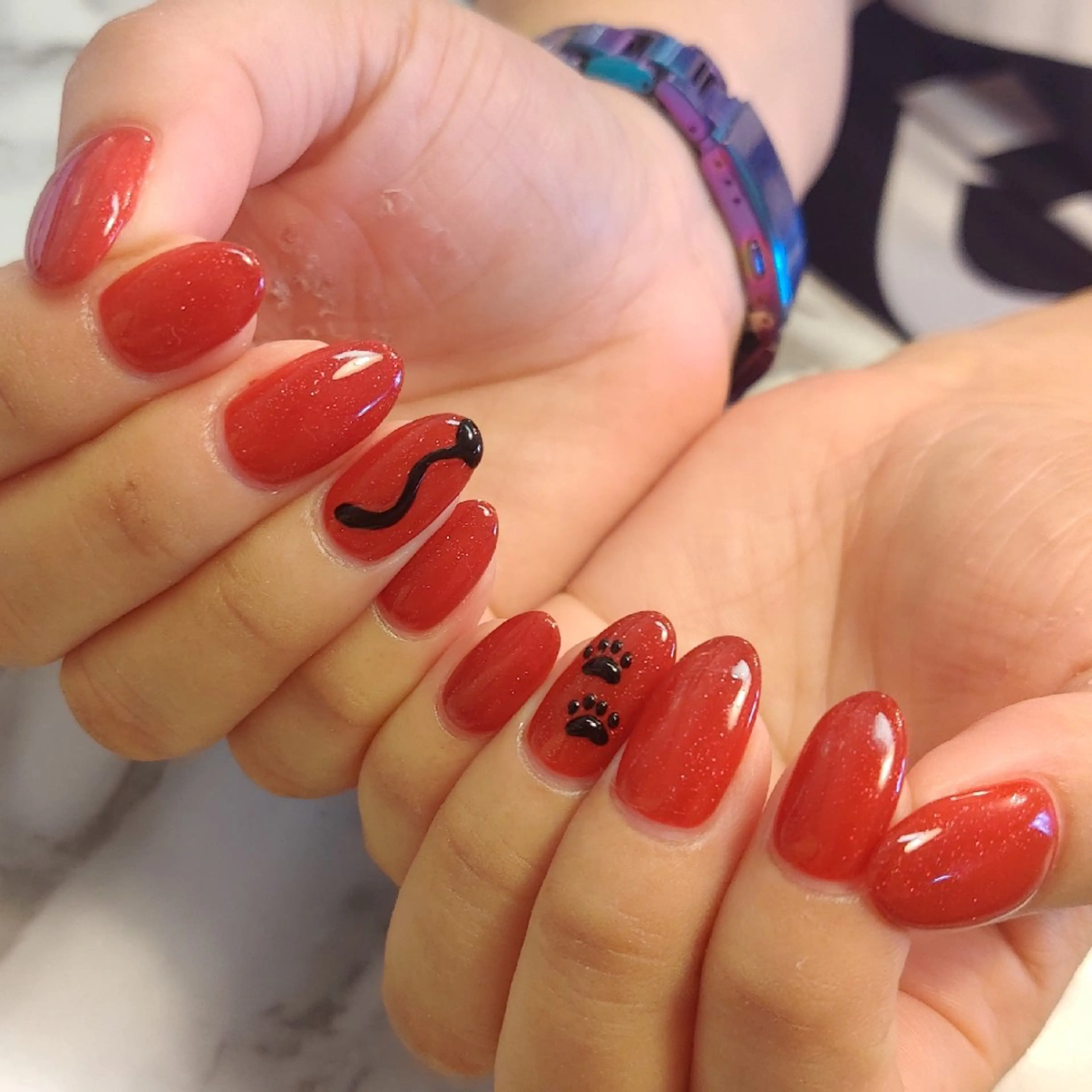 ネイル ジェヌインネイル 河内のネイルデザイン