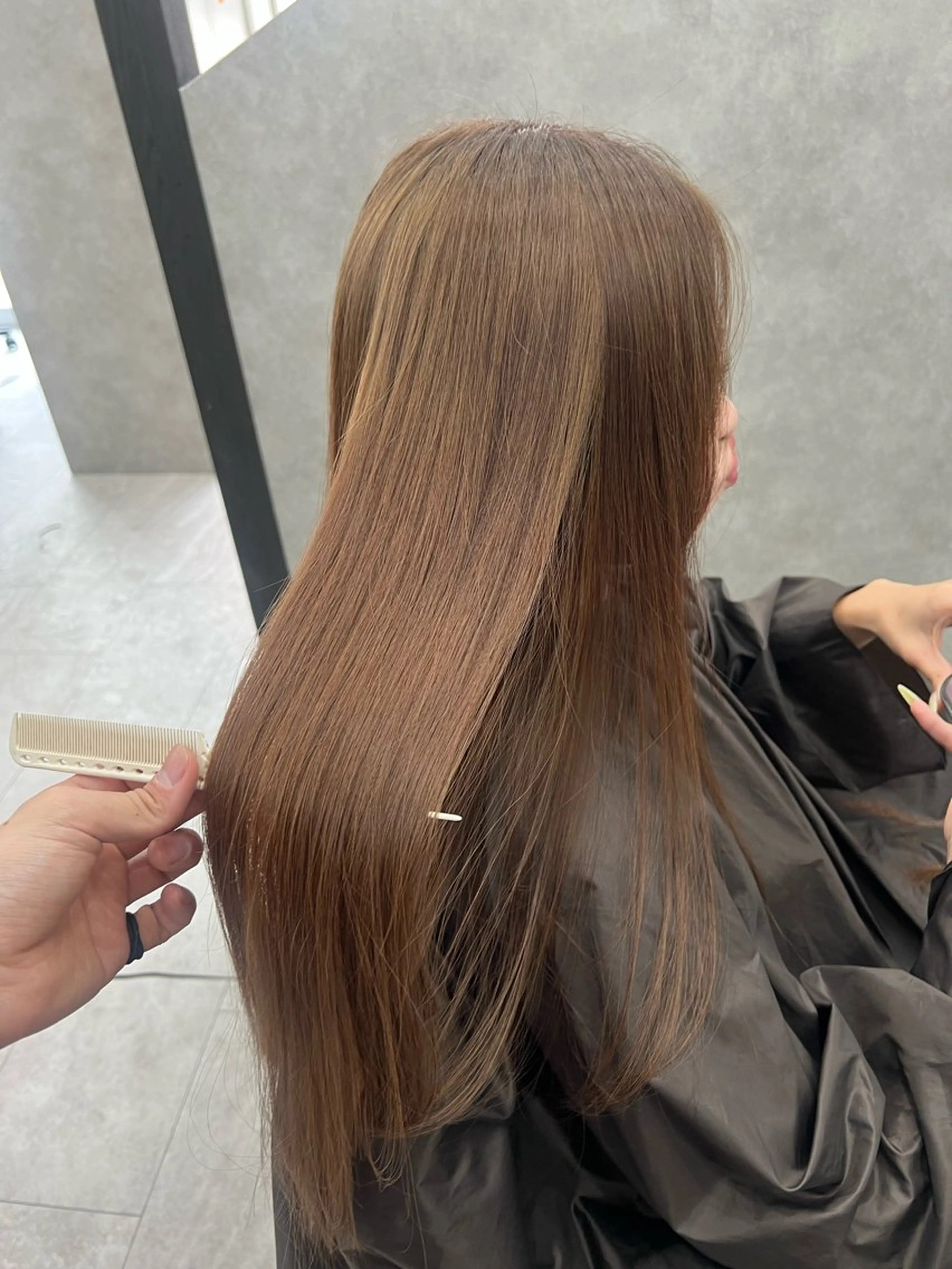 ロング トリートメント カット ヘアカラー トリートメント 小顔カット/髪質改善 /  店長 河井雄貴のヘアスタイル