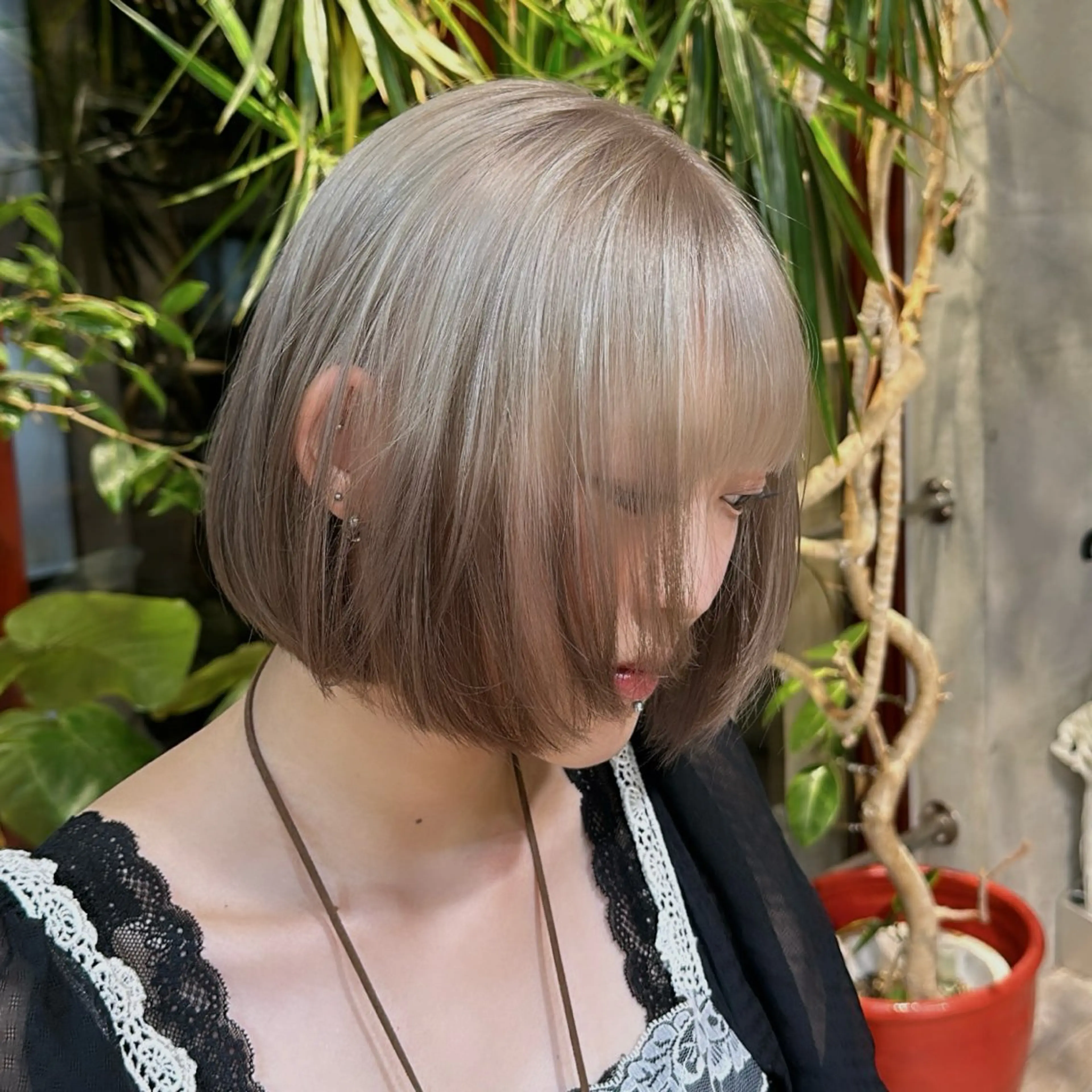 カラー RINA .のヘアスタイル