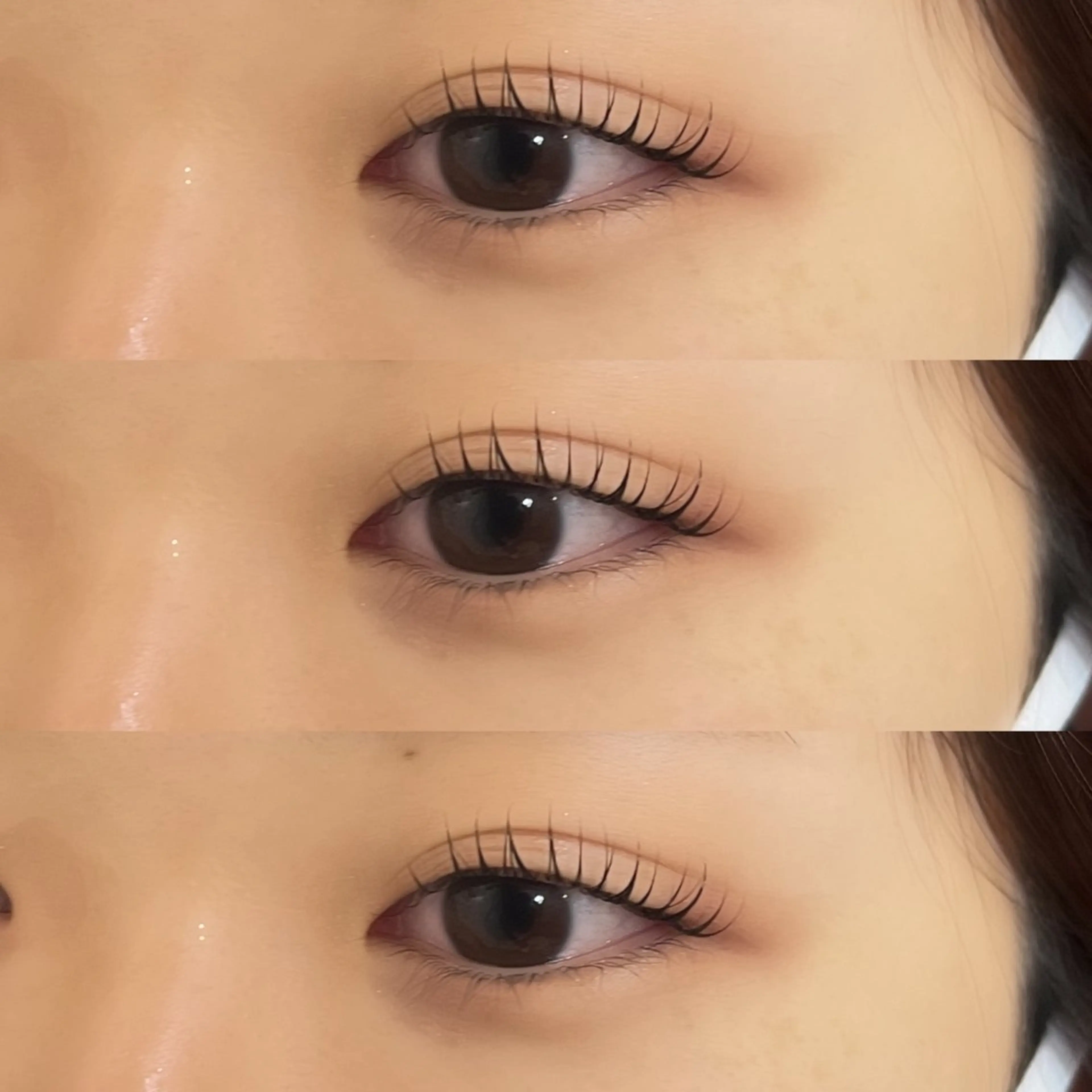 マツエク・マツパ 束感まつ毛 マツパ 暖色カラー / minoriのヘアスタイル