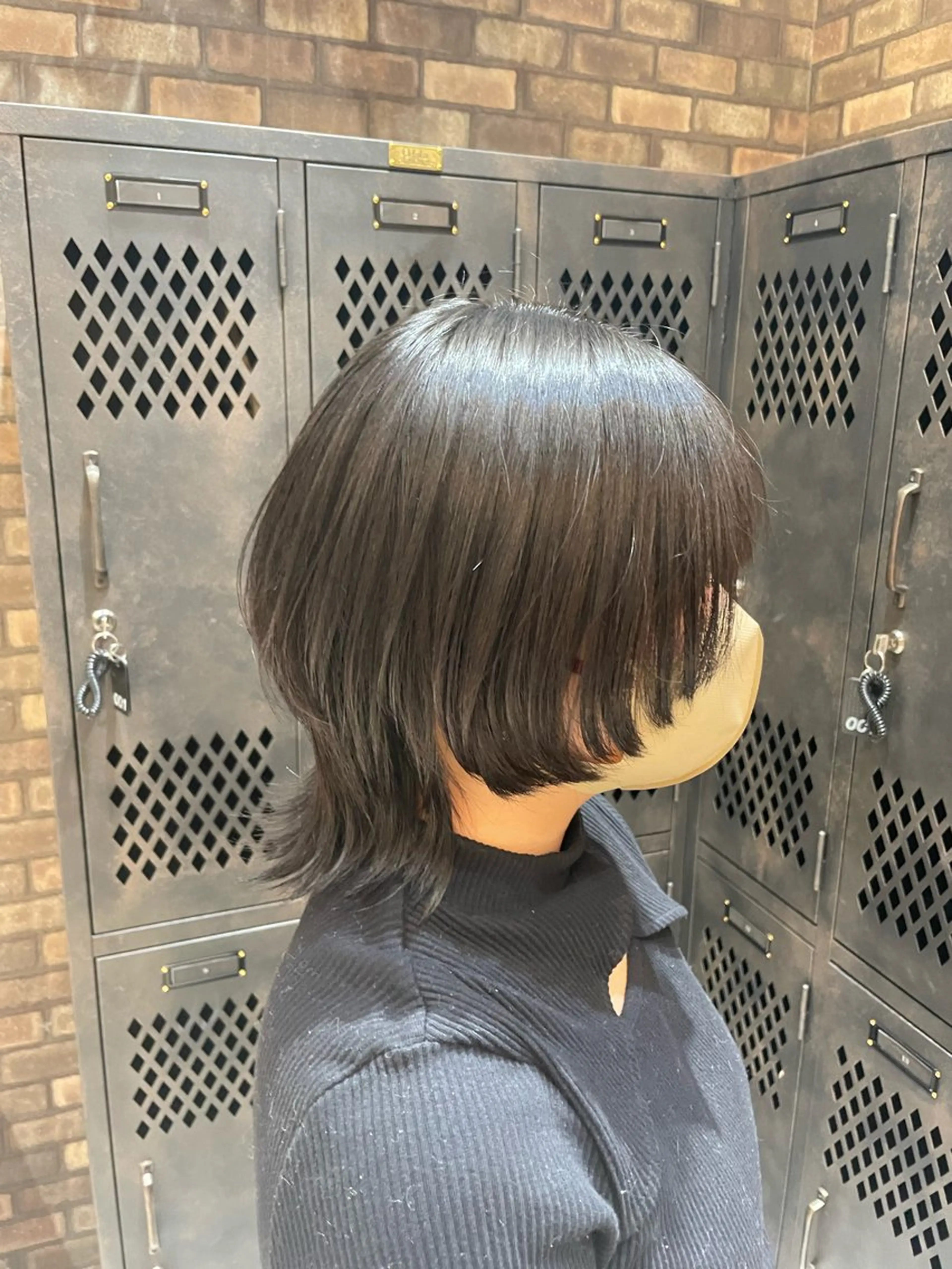 ミディアム ウルフカット ✨ハイトーン✨ダブル カラー✨シバサキのヘアスタイル