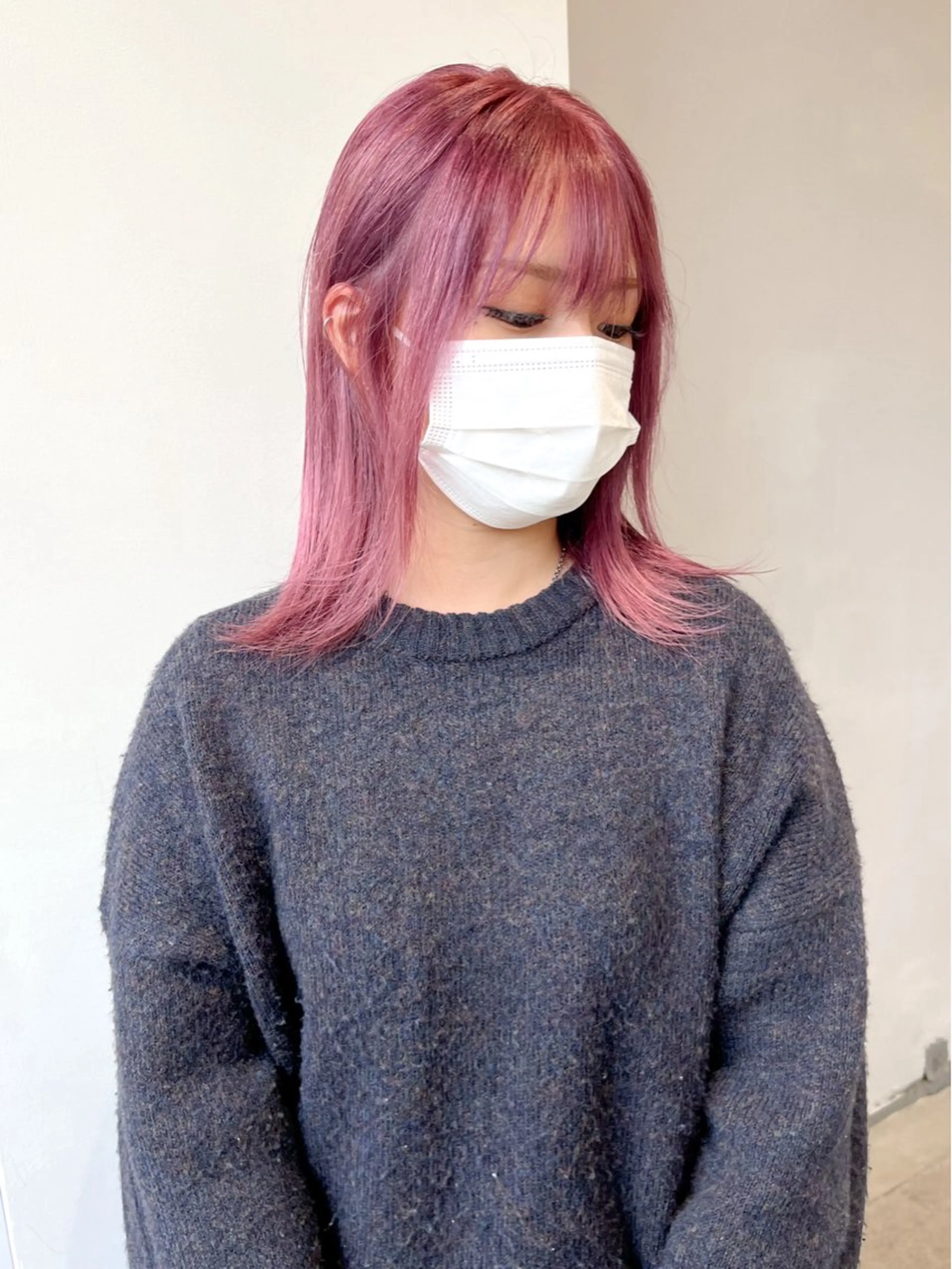 ミディアム あ あのヘアスタイル