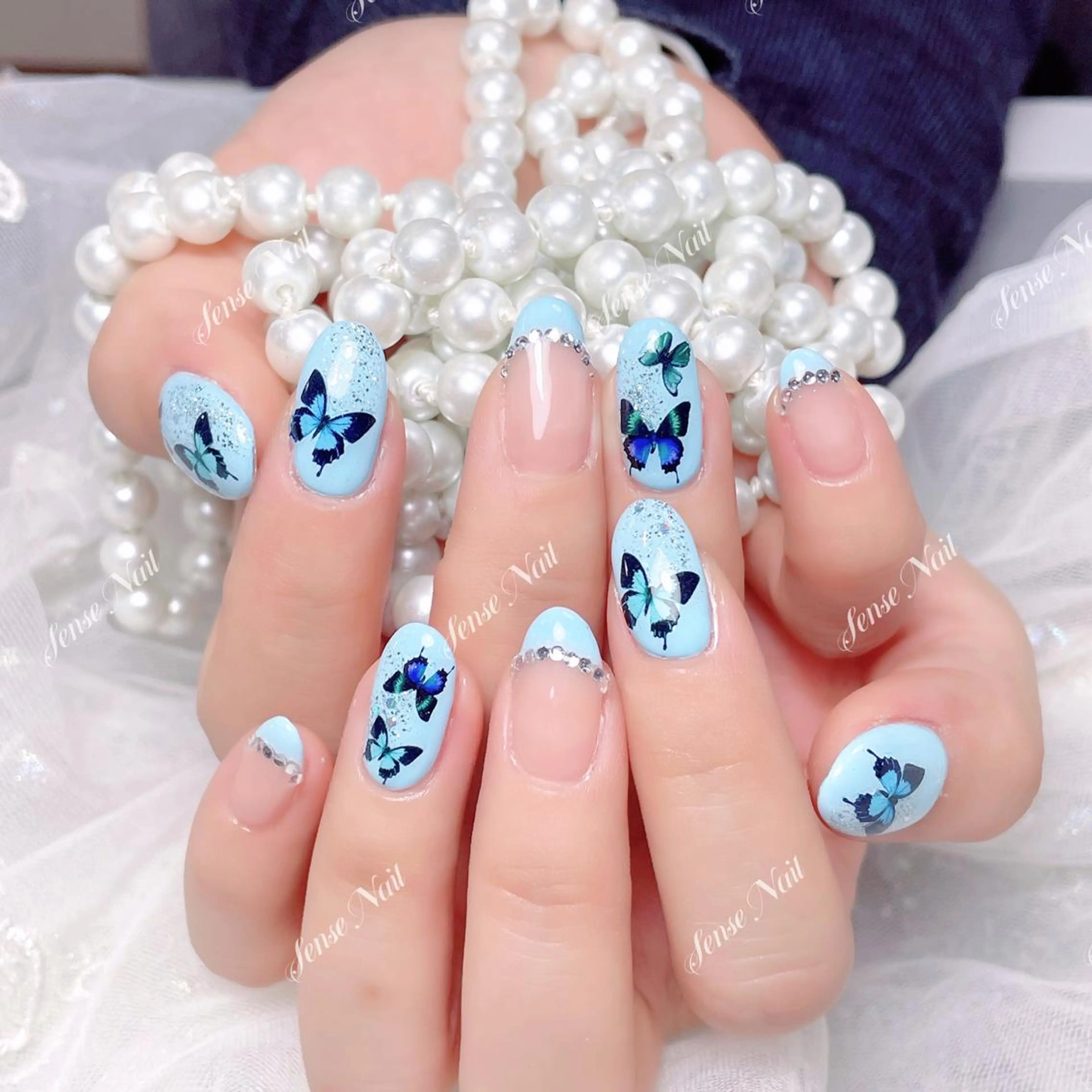 ネイル ハンドネイル ハンドケア 🎀Sense Nail渋谷店🎀のネイルデザイン