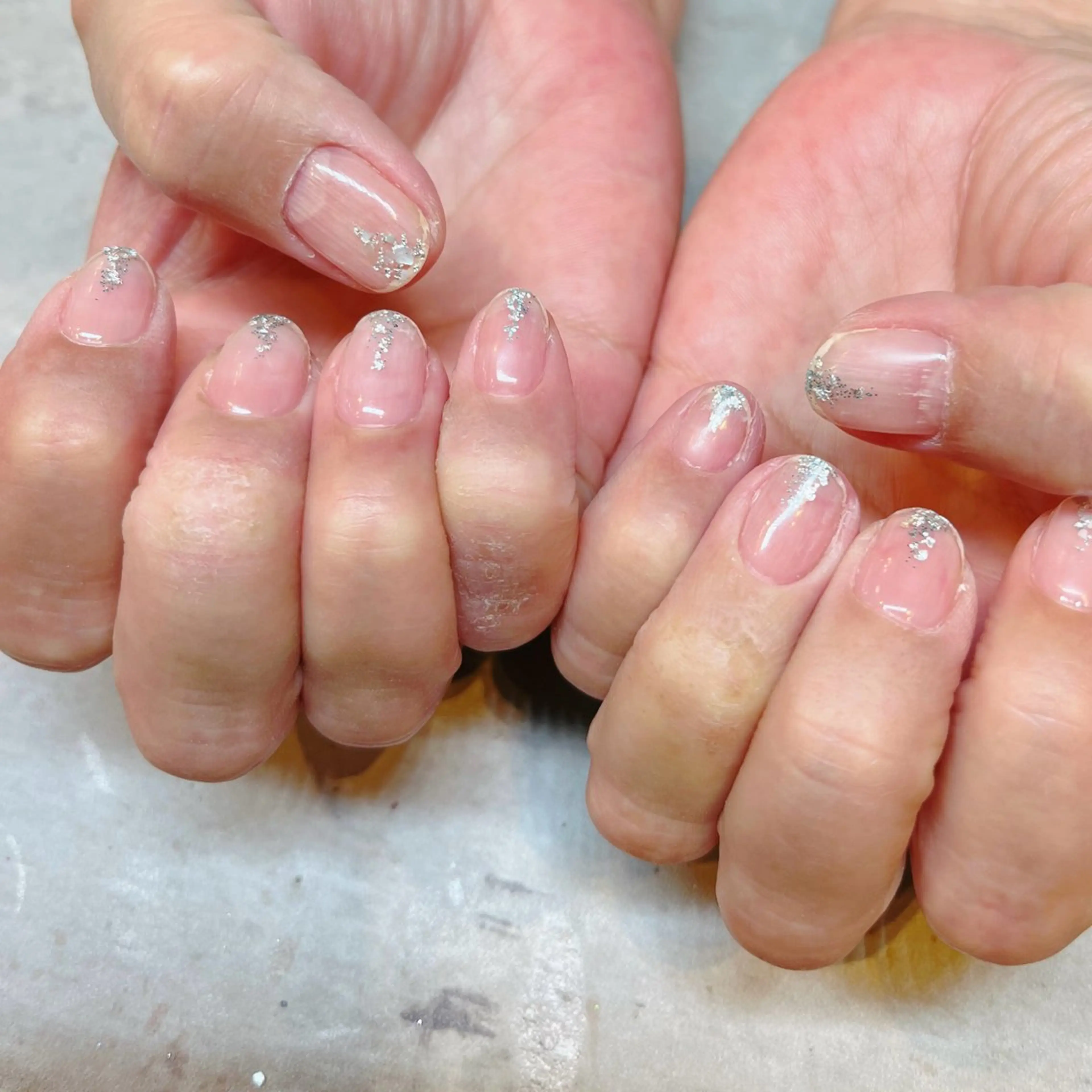 ネイル ラメ(グリッター) Kobayashi Mのネイルデザイン