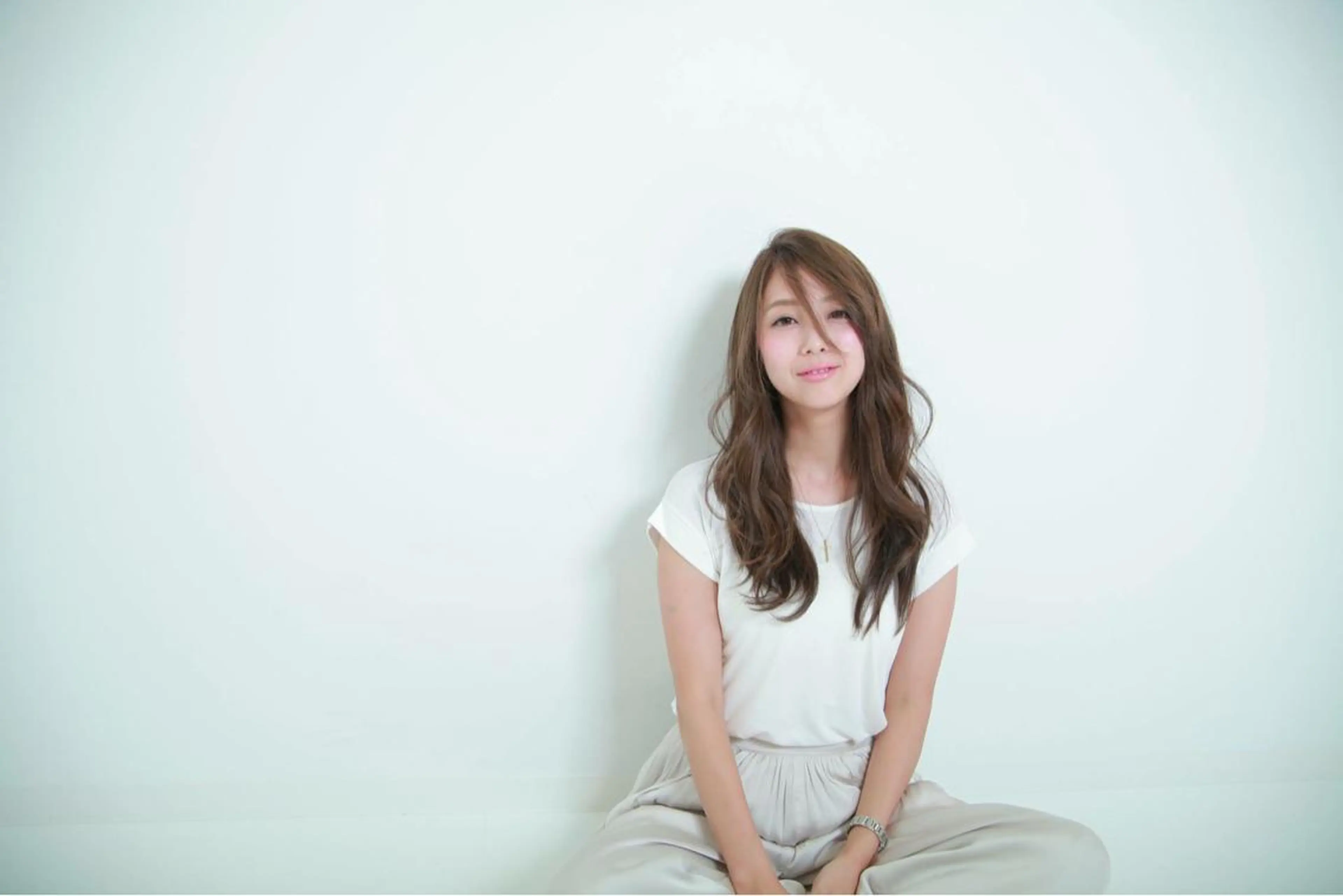 ロング カラー ヘアアレンジ knock【ノック】所属・烏丸韓国ヘア🇰🇷 ayaka🎀のヘアスタイル