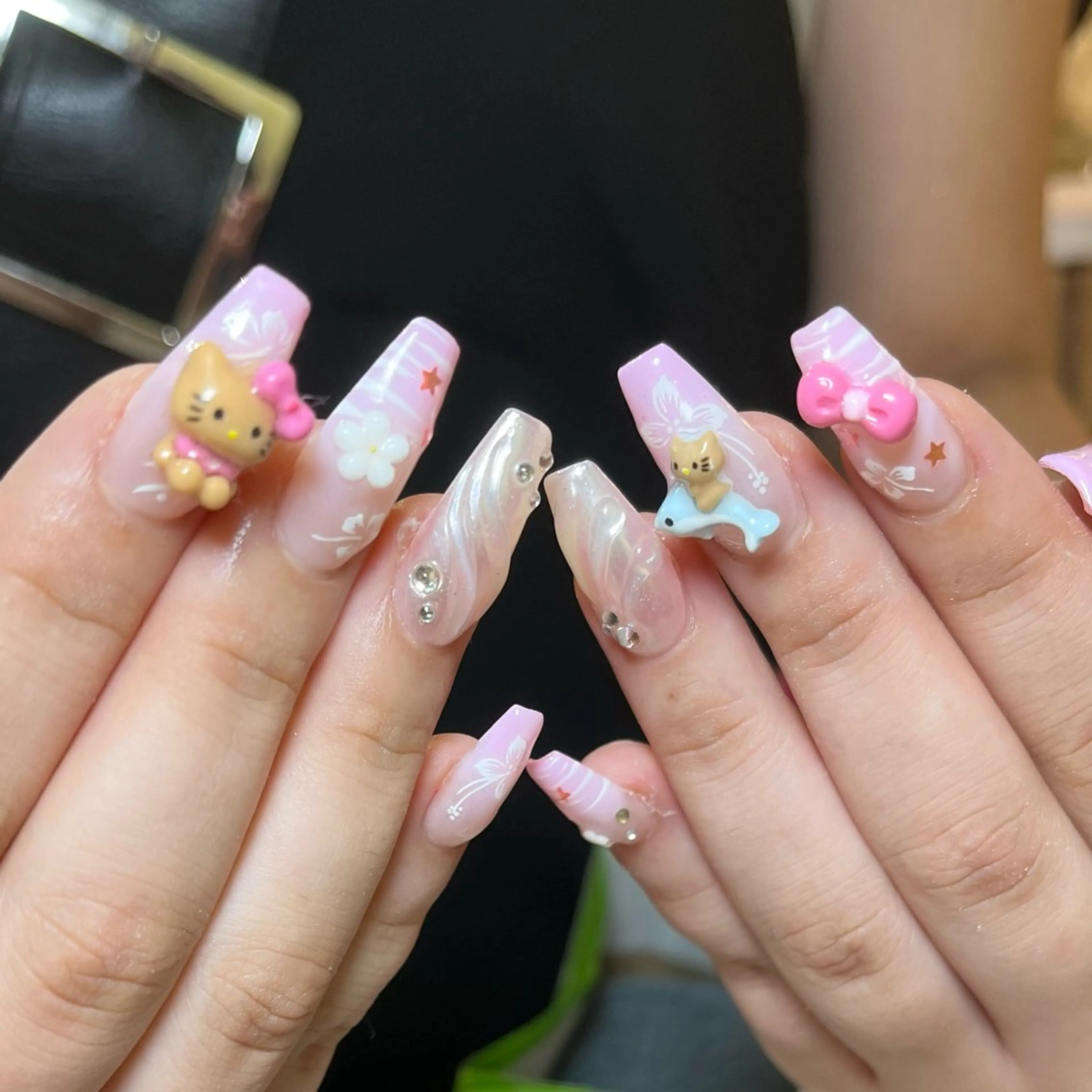 ネイル 0203ムニムサン 💙Harukaのネイルデザイン