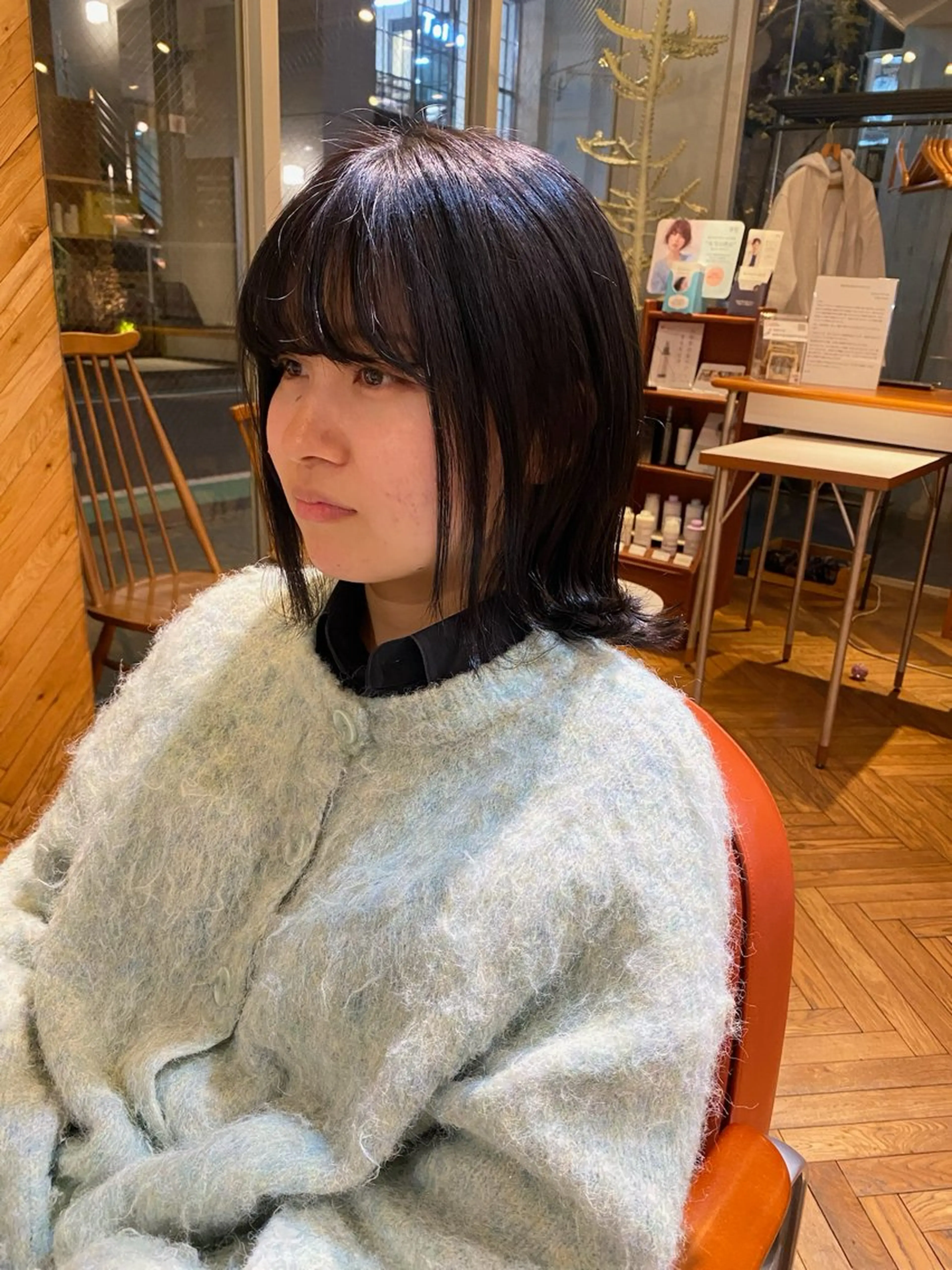 カラー アッシュ ダークアッシュ ボブ Sara所属・鈴木 悠史のヘアスタイル