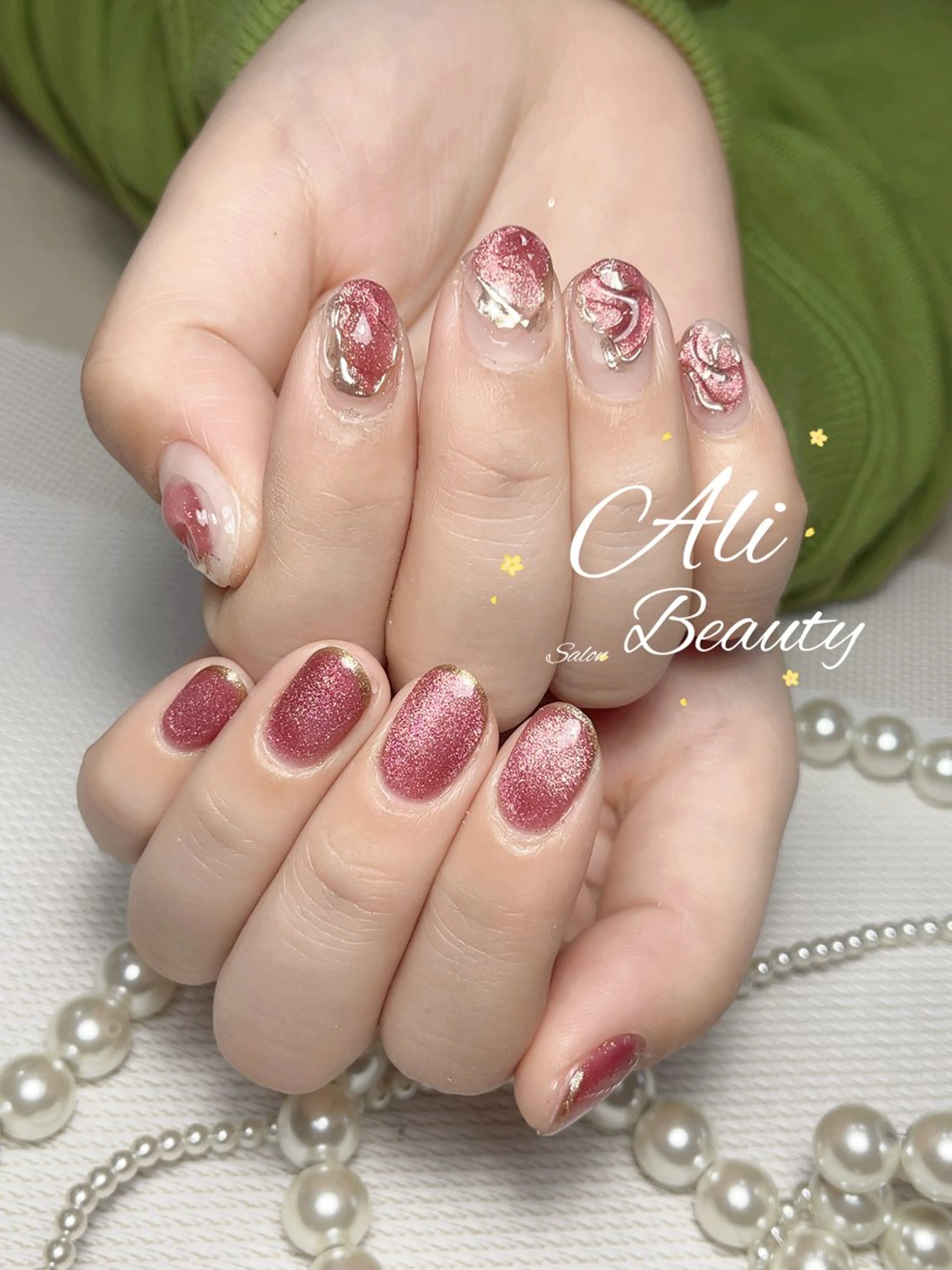 ネイル ハンドネイル Ali 新小岩 ネイル専門のネイルデザイン