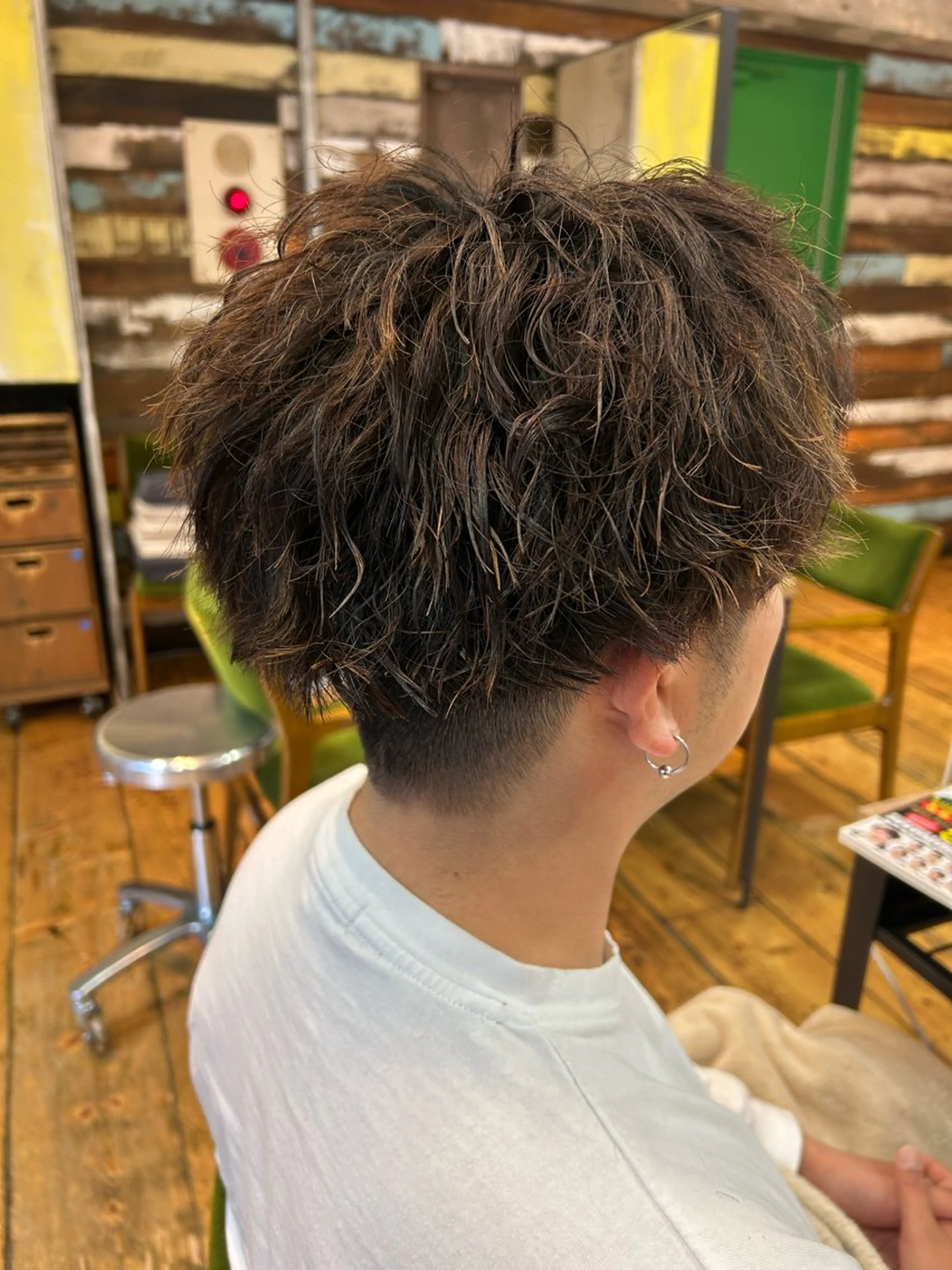 パーマ メンズ パーマ BURANKO所属・三浦義久/仙台/ レイヤーカットのヘアスタイル