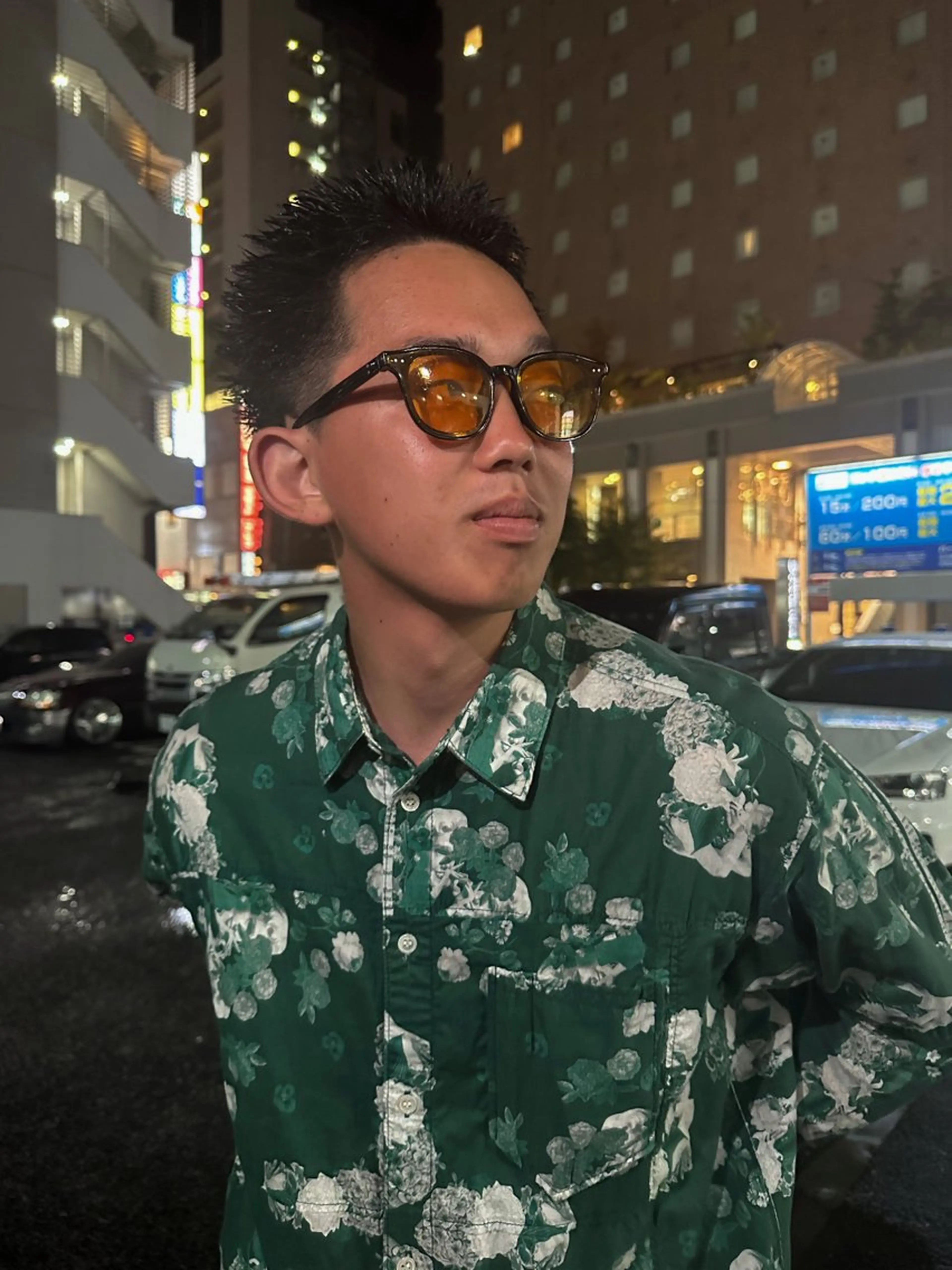 ショート メンズ Rei/ 縮毛矯正/ ハイライトカラー募集のヘアスタイル