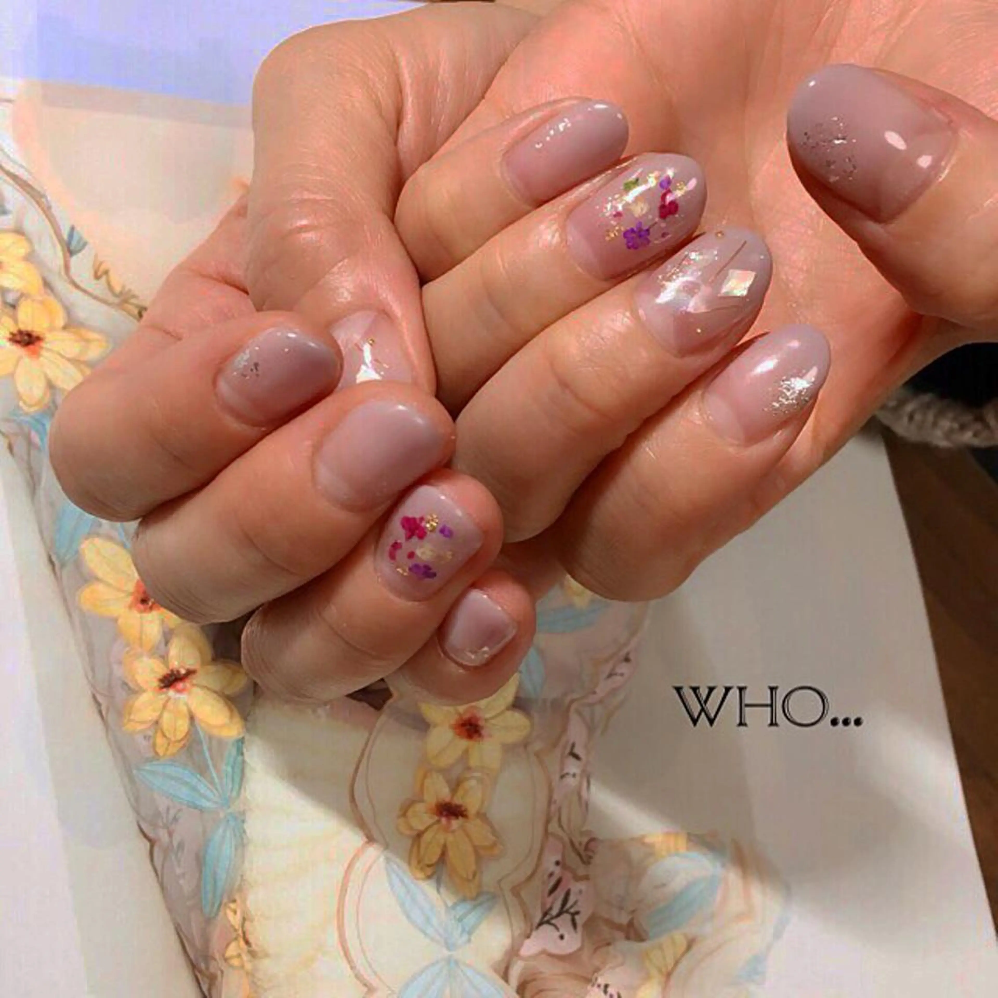 ネイル アートネイル グラデーション NailSalon who...所属・n. fumikoのネイルデザイン