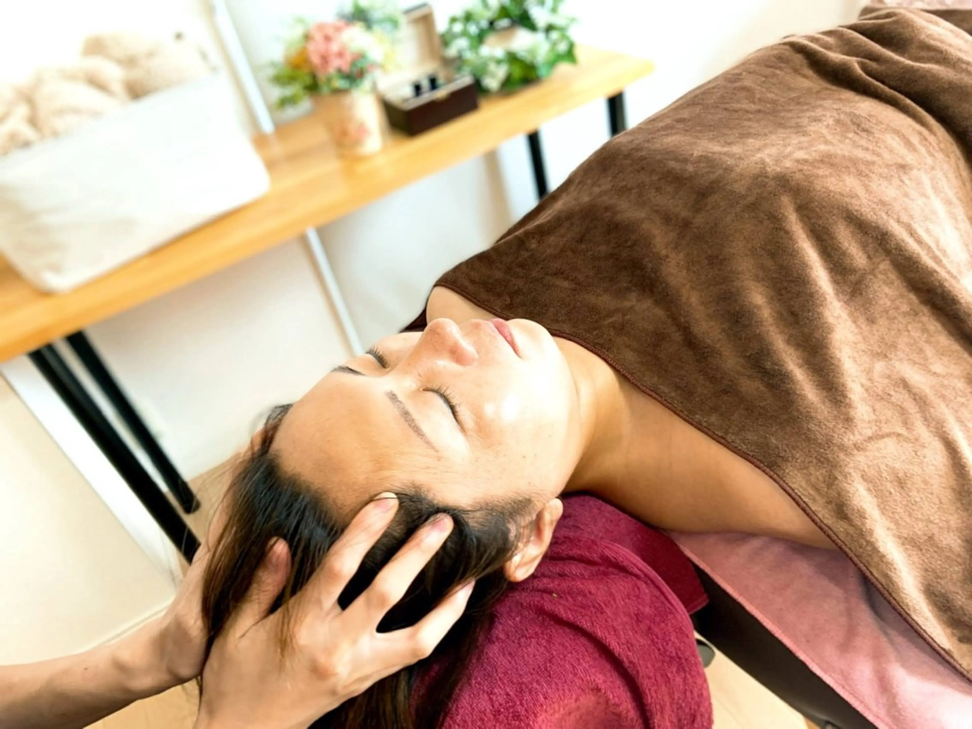 寝落ち続出!【ドライヘッドスパ 30分】の写真