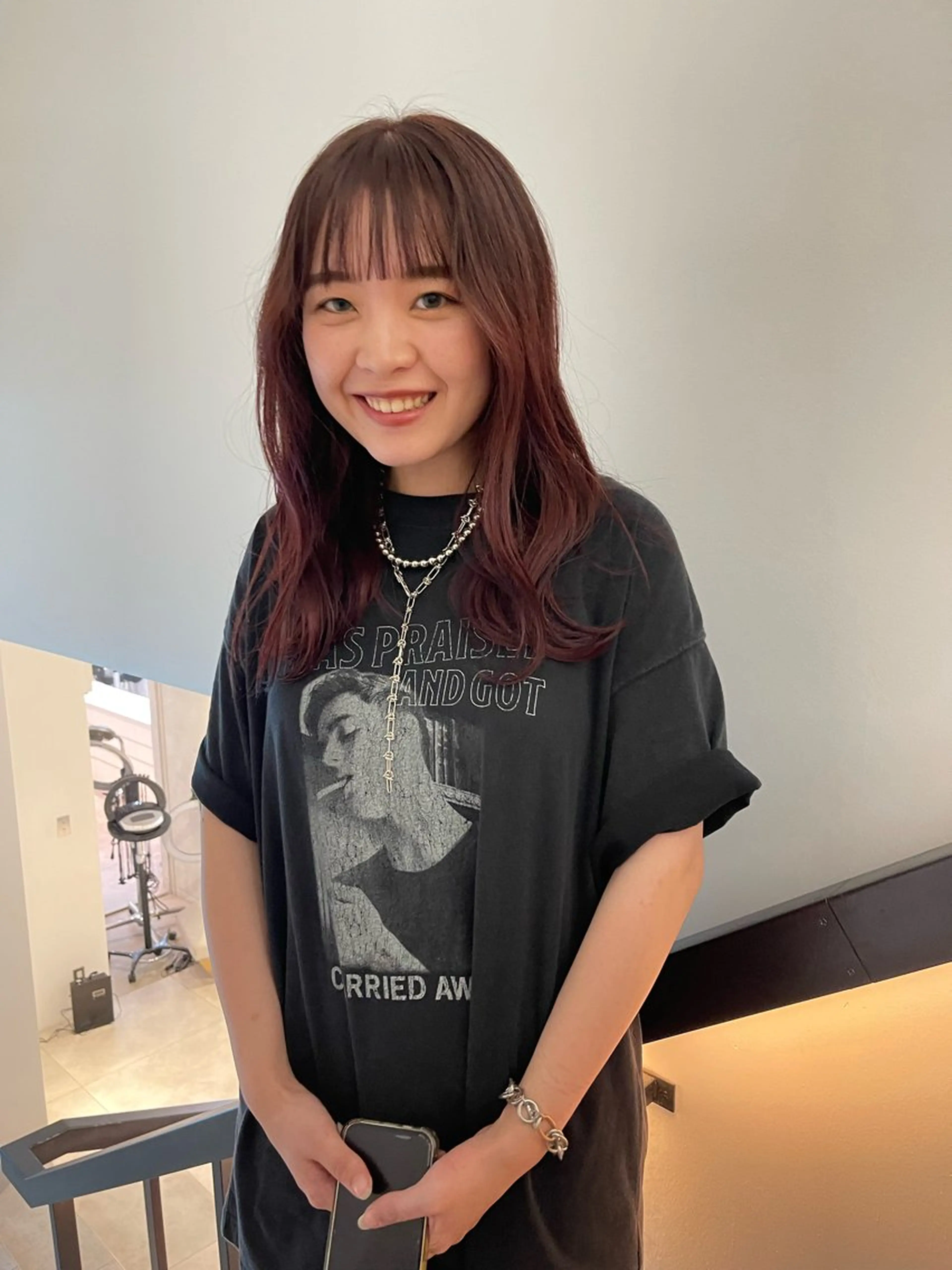 ロング カラー カット ヘアカラー トリートメント zestKalon 🔗IBUのヘアスタイル