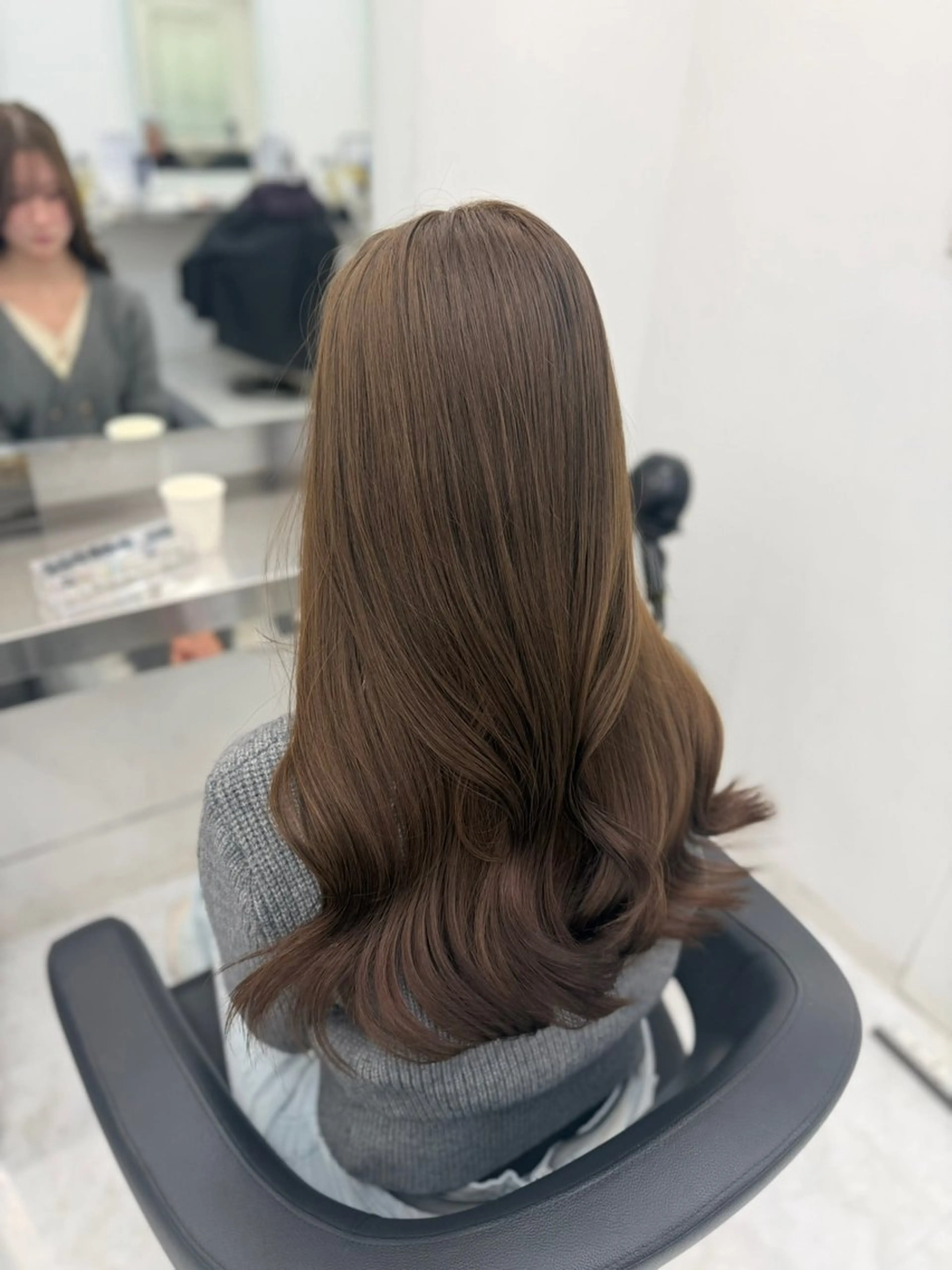 カラー ヘアカラー トリートメント 透ける透明感カラー 🎀anju/渋谷のヘアスタイル