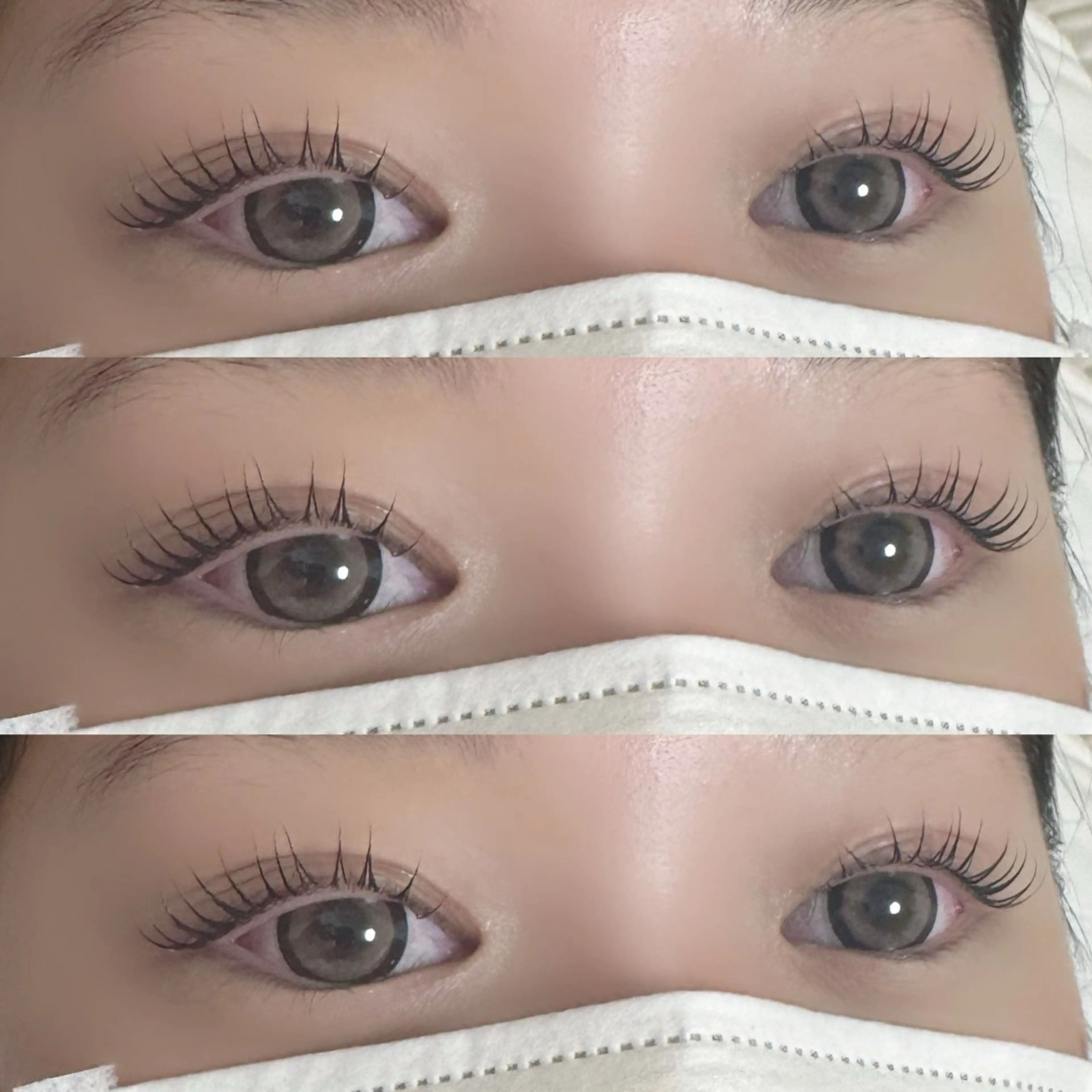 マツエク・マツパ ナチュラル Emi🎧/束感 パーマ/パリジェンヌのマツエク・マツパデザイン