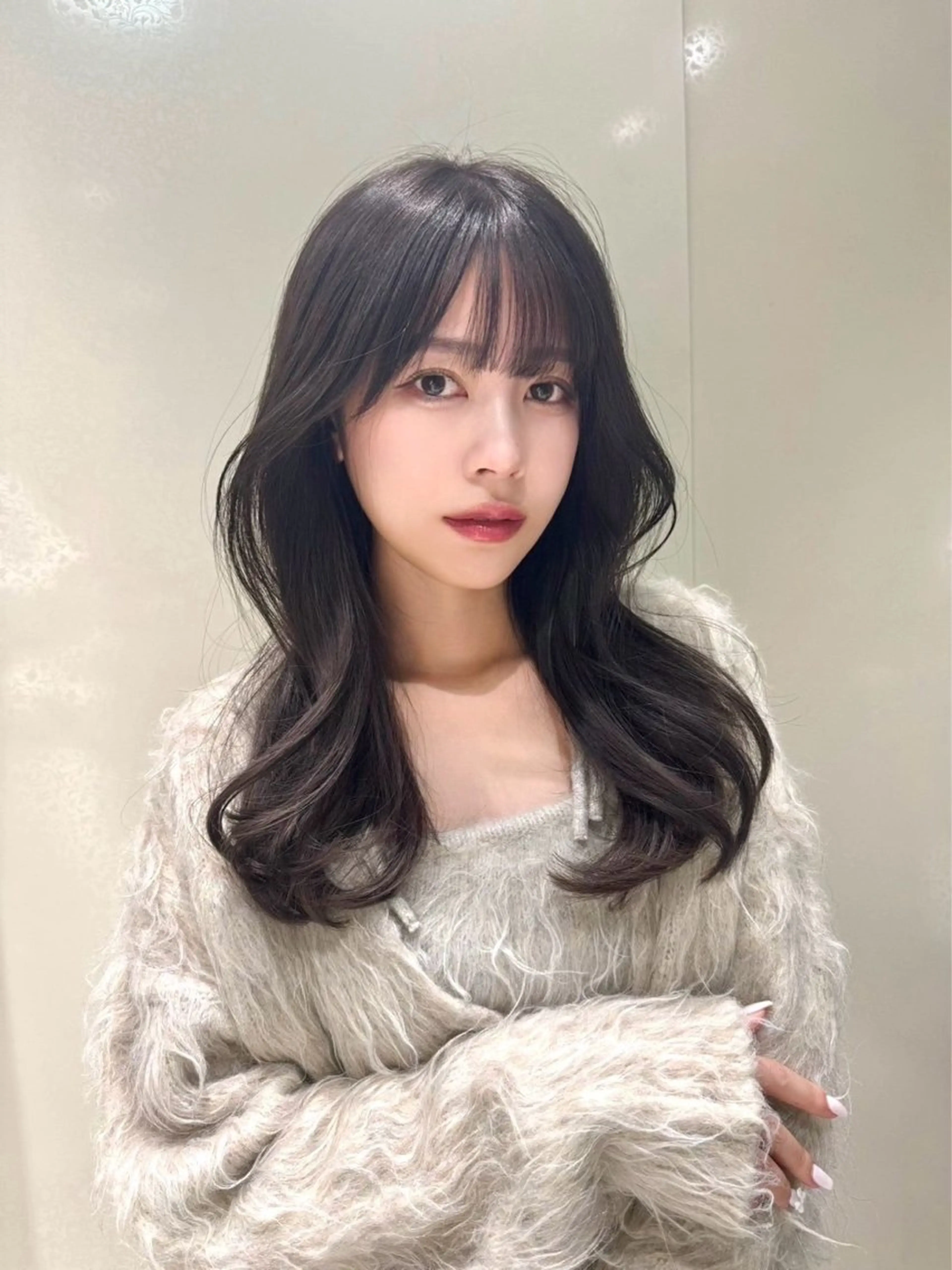 ロング 透明感モテカラー🎀 ／𝐦𝐨𝐞のヘアスタイル