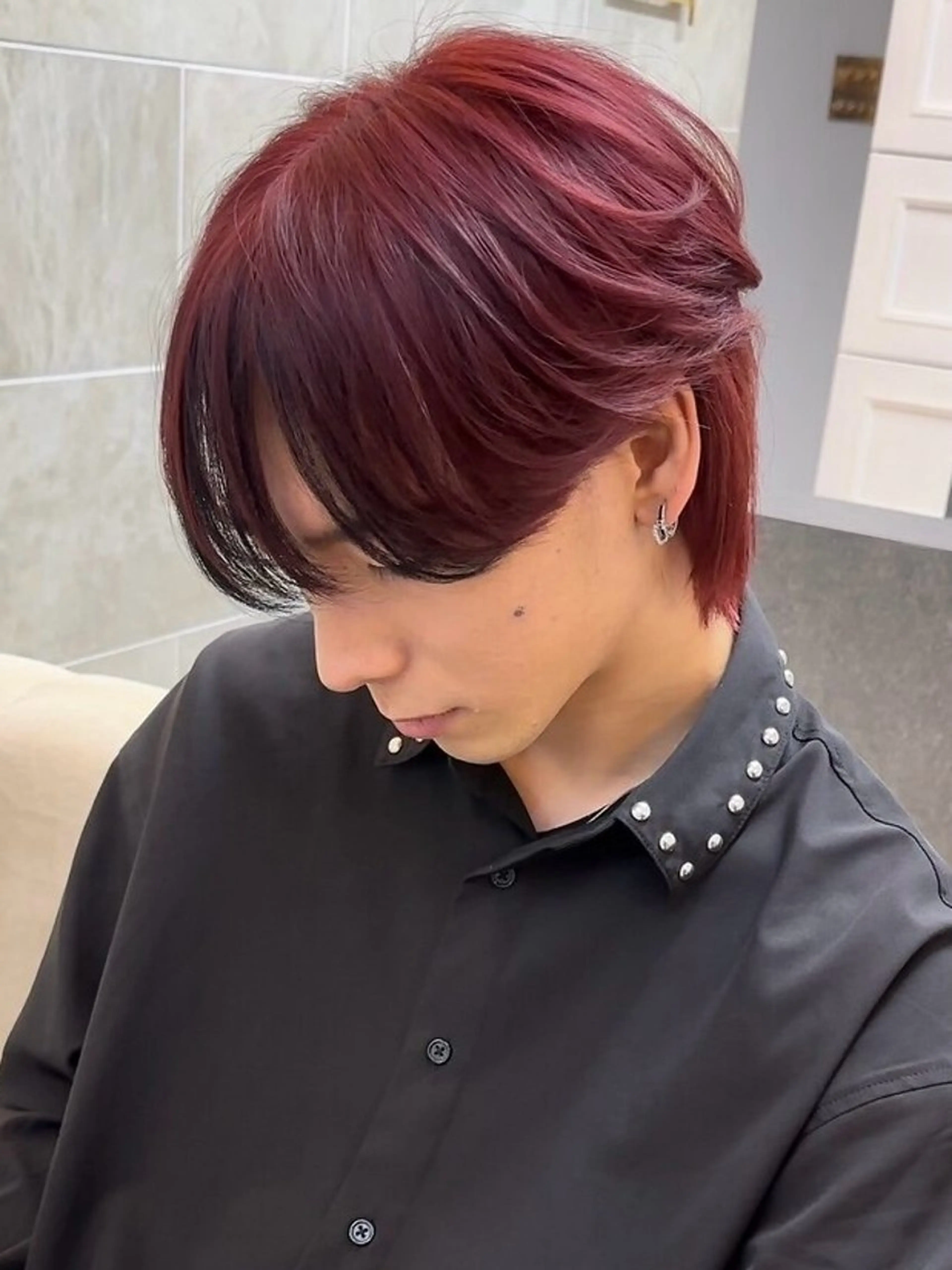 メンズ ヘアーアトリエオズ安積所属・吉田 賢典のヘアスタイル