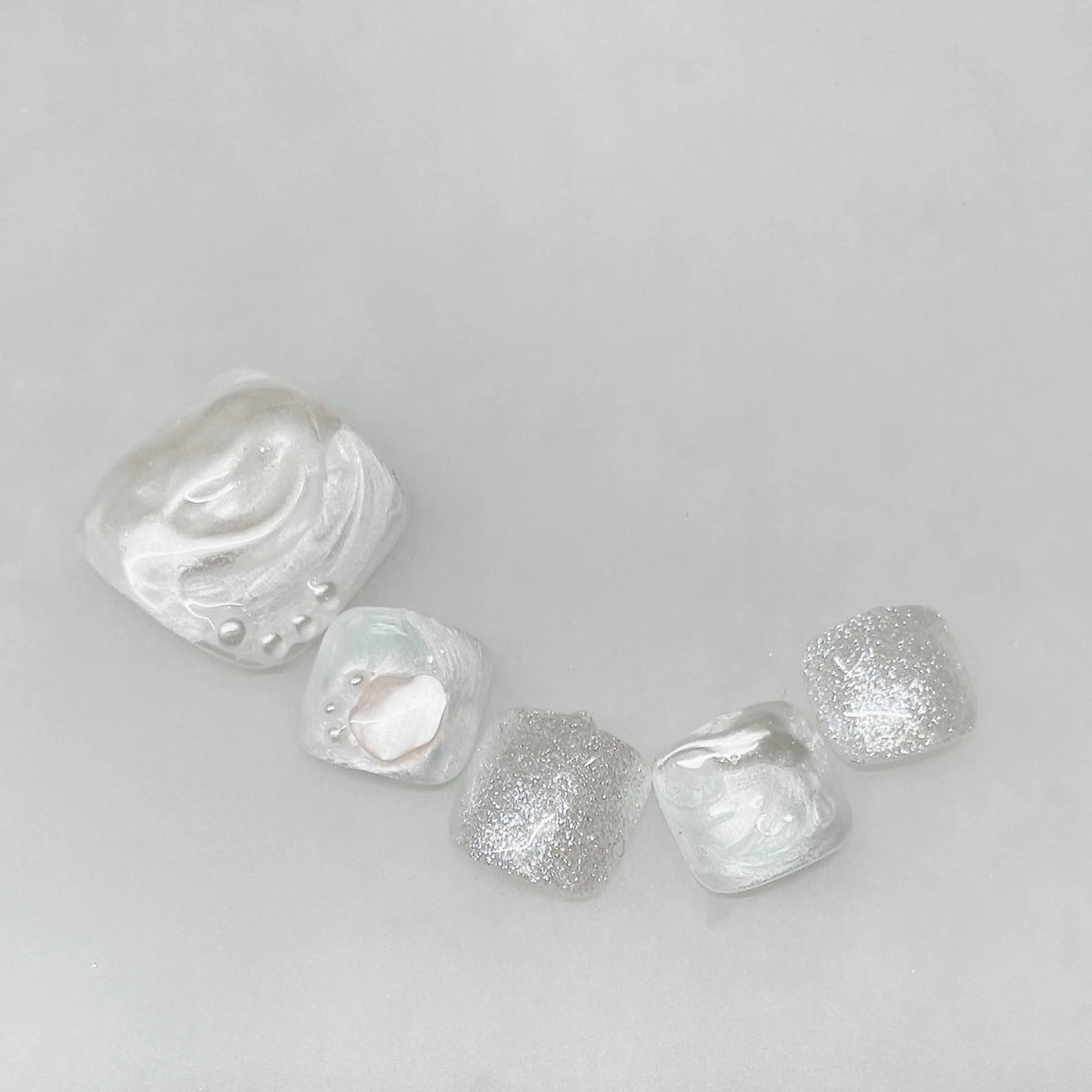 ネイル フットネイル A85G ayakoのネイルデザイン