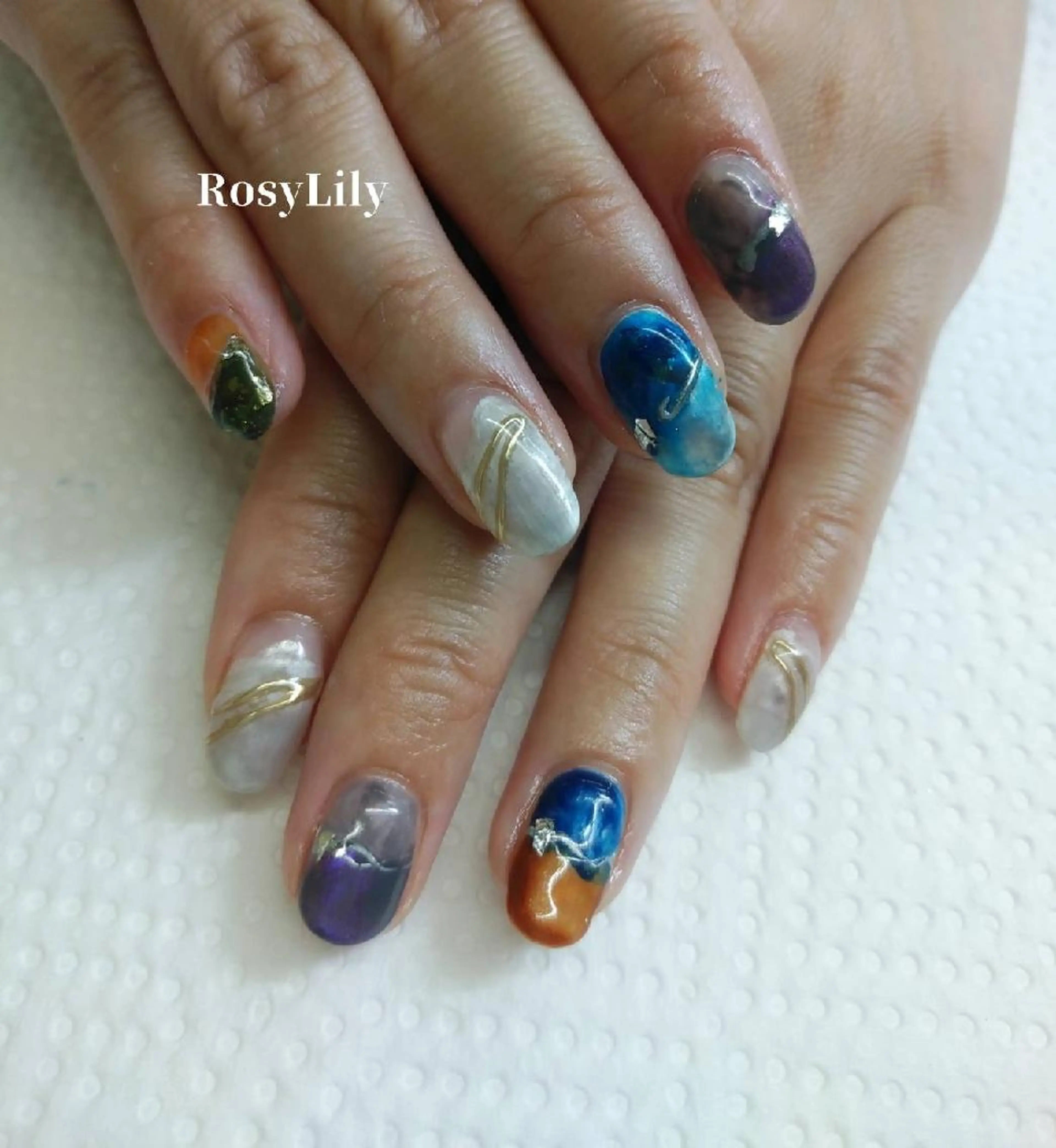 ネイル 持ち込み プライベートサロン RosyLily所属・プライベートサロン Rosy Lilyのネイルデザイン