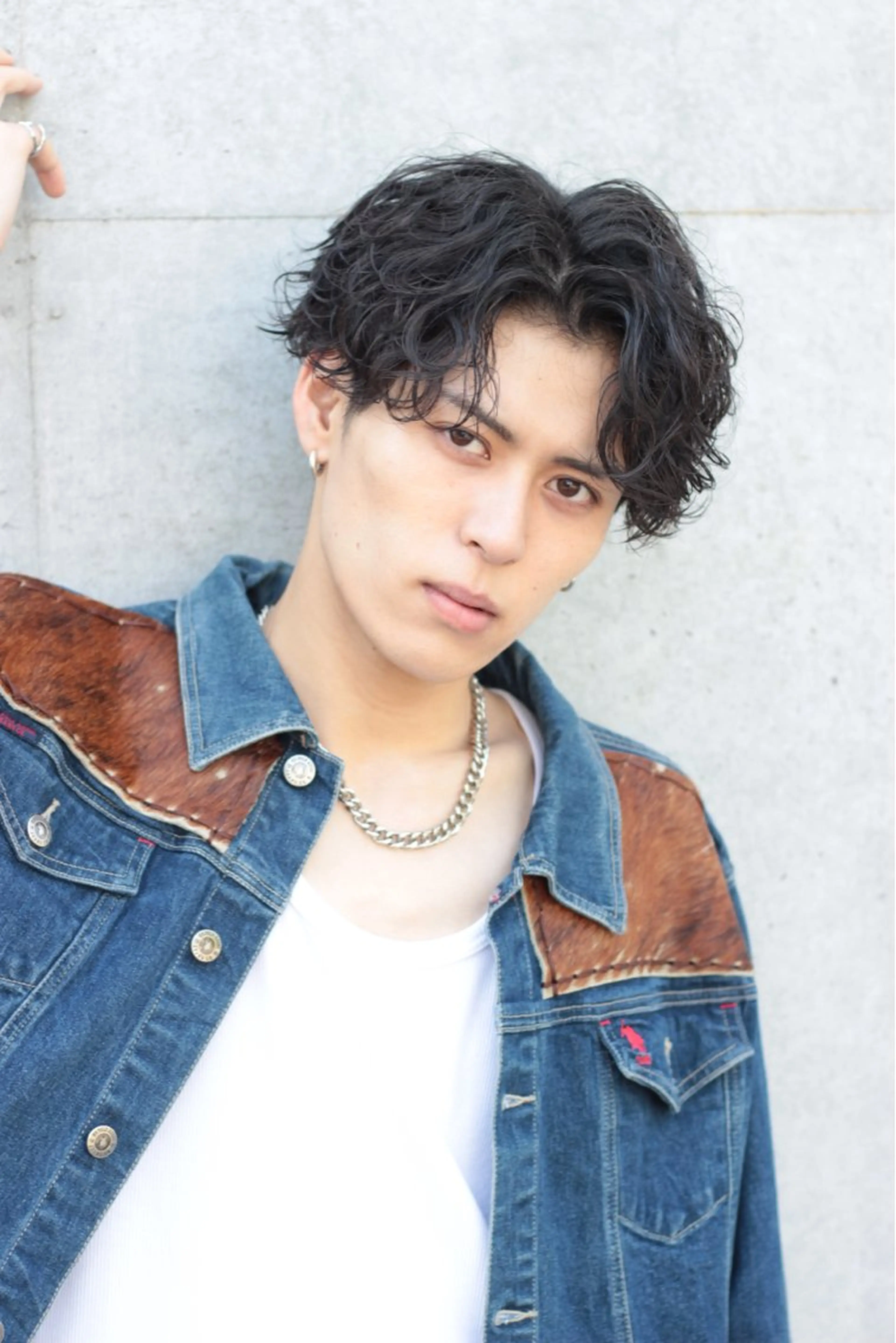 パーマ メンズ カット パーマ トリートメント ヘッドスパ ヘアセット 🔥メンズカット＋ パーマの達人🔥のヘアスタイル