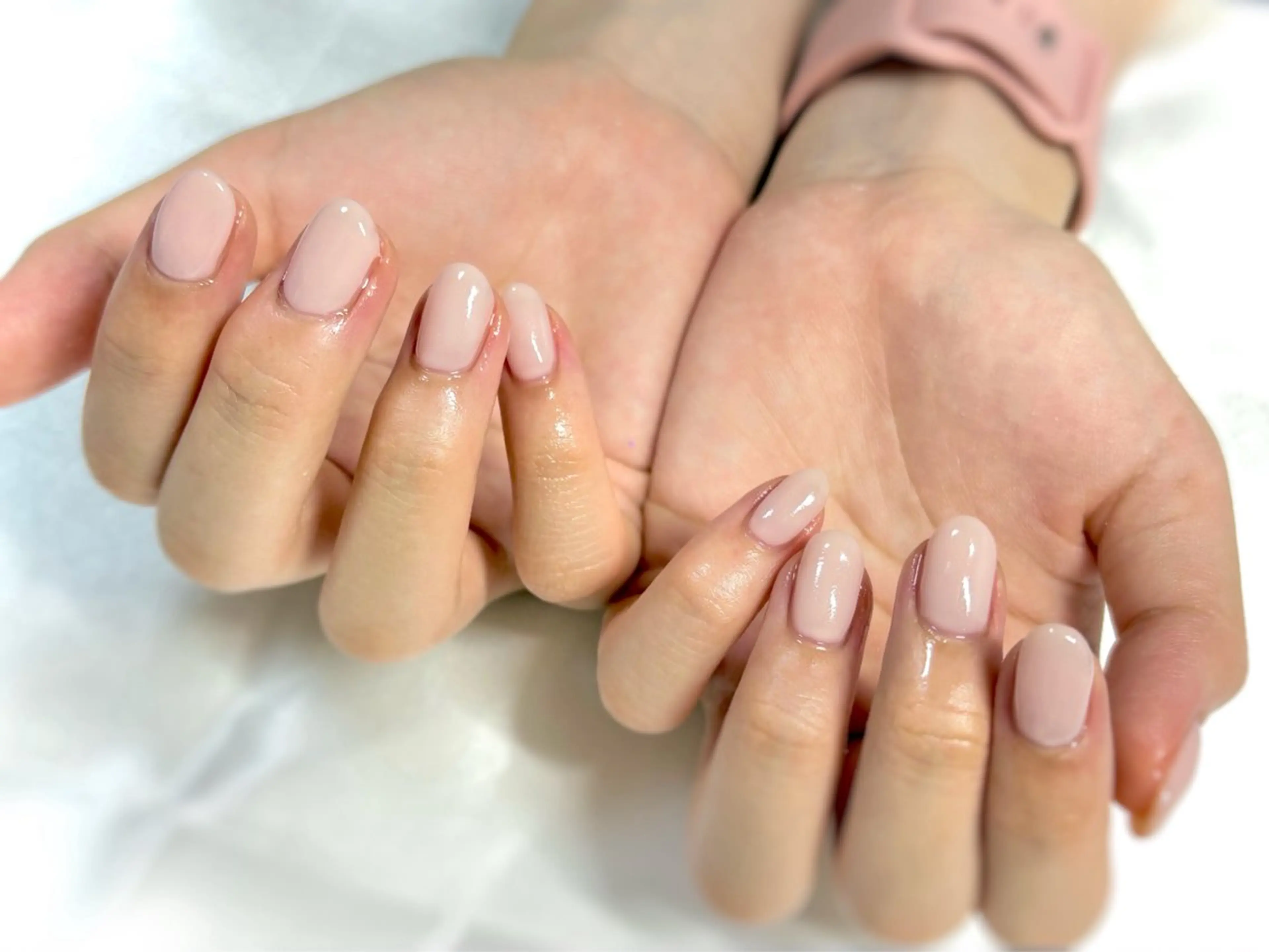 ネイル ピンク ハンドネイル Nail salon Cielel⟡Ayaのネイルデザイン