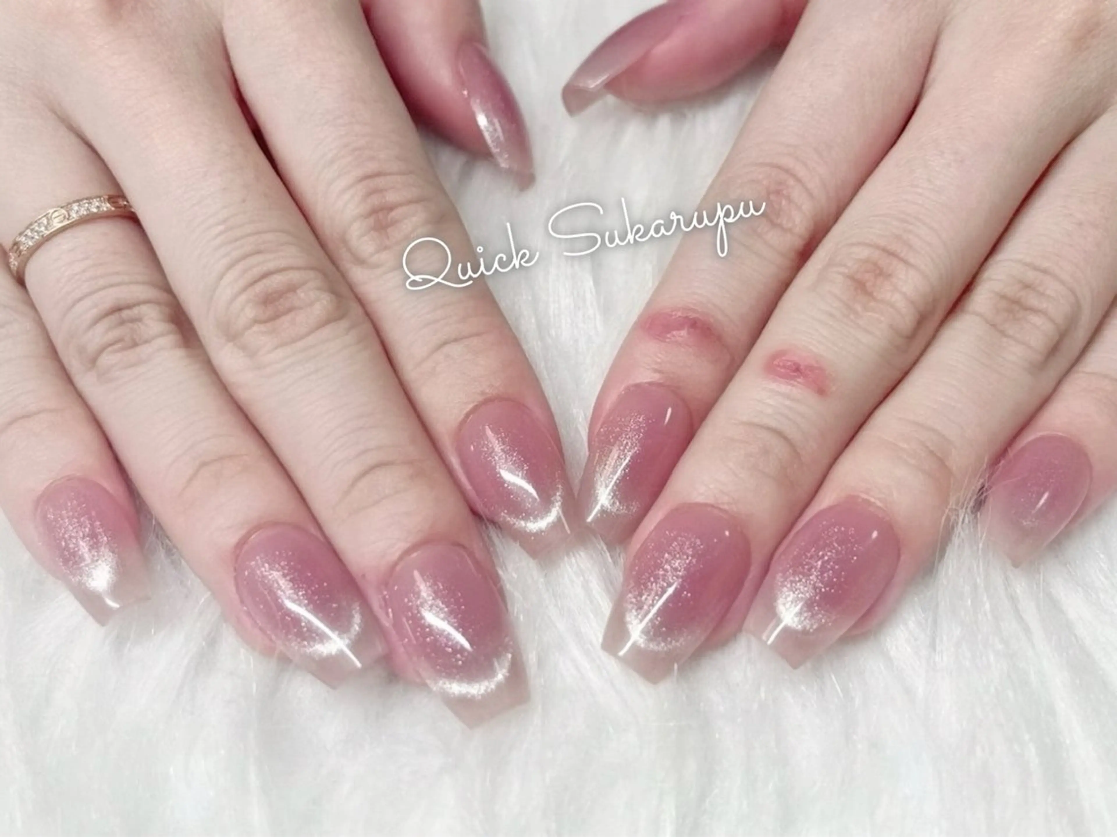 ネイル ハンドネイル Quick Sukarupu 高田馬場店所属・Quick Sukarupuのネイルデザイン