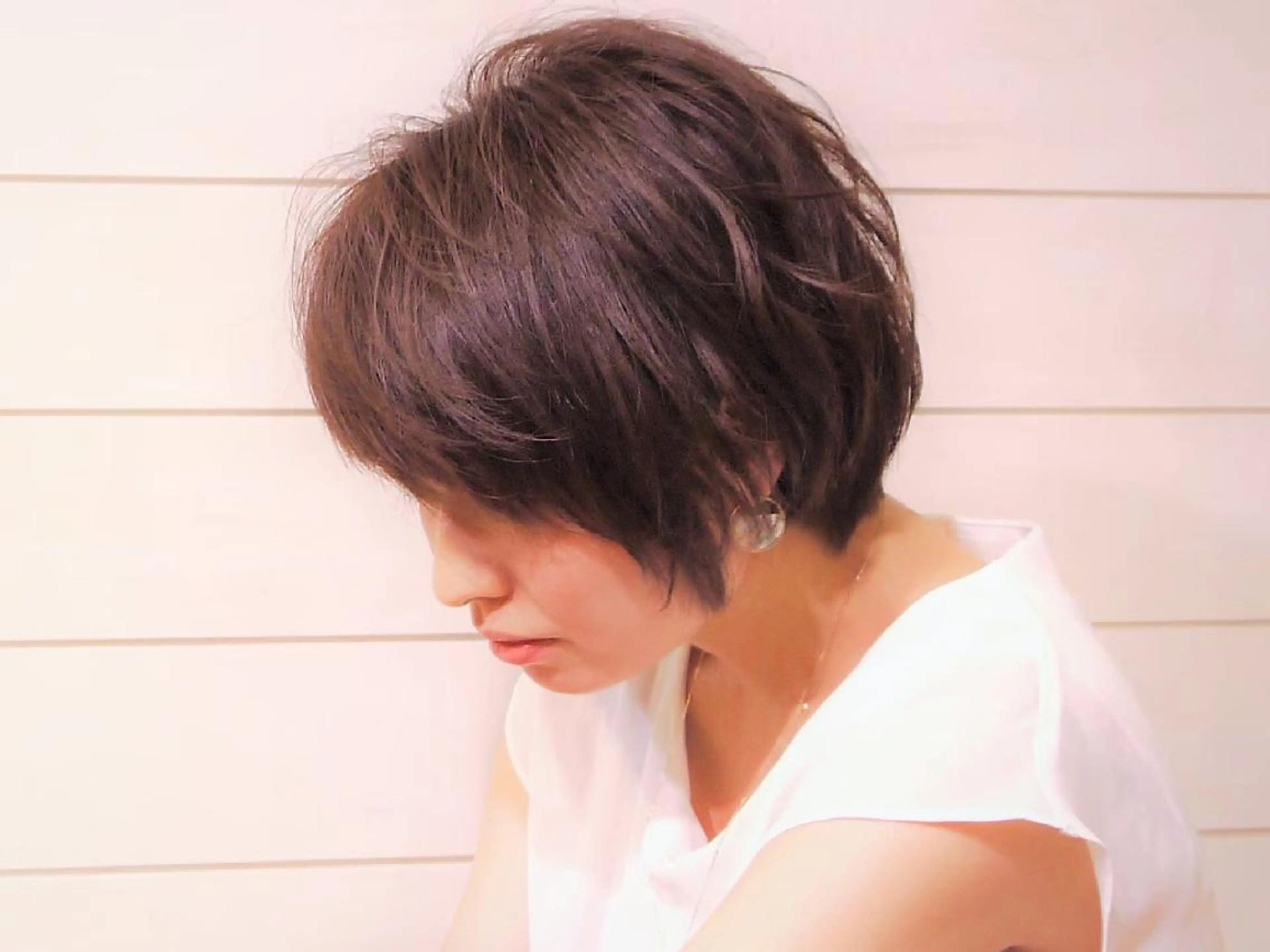 ショート カラー 木村 昇のヘアスタイル