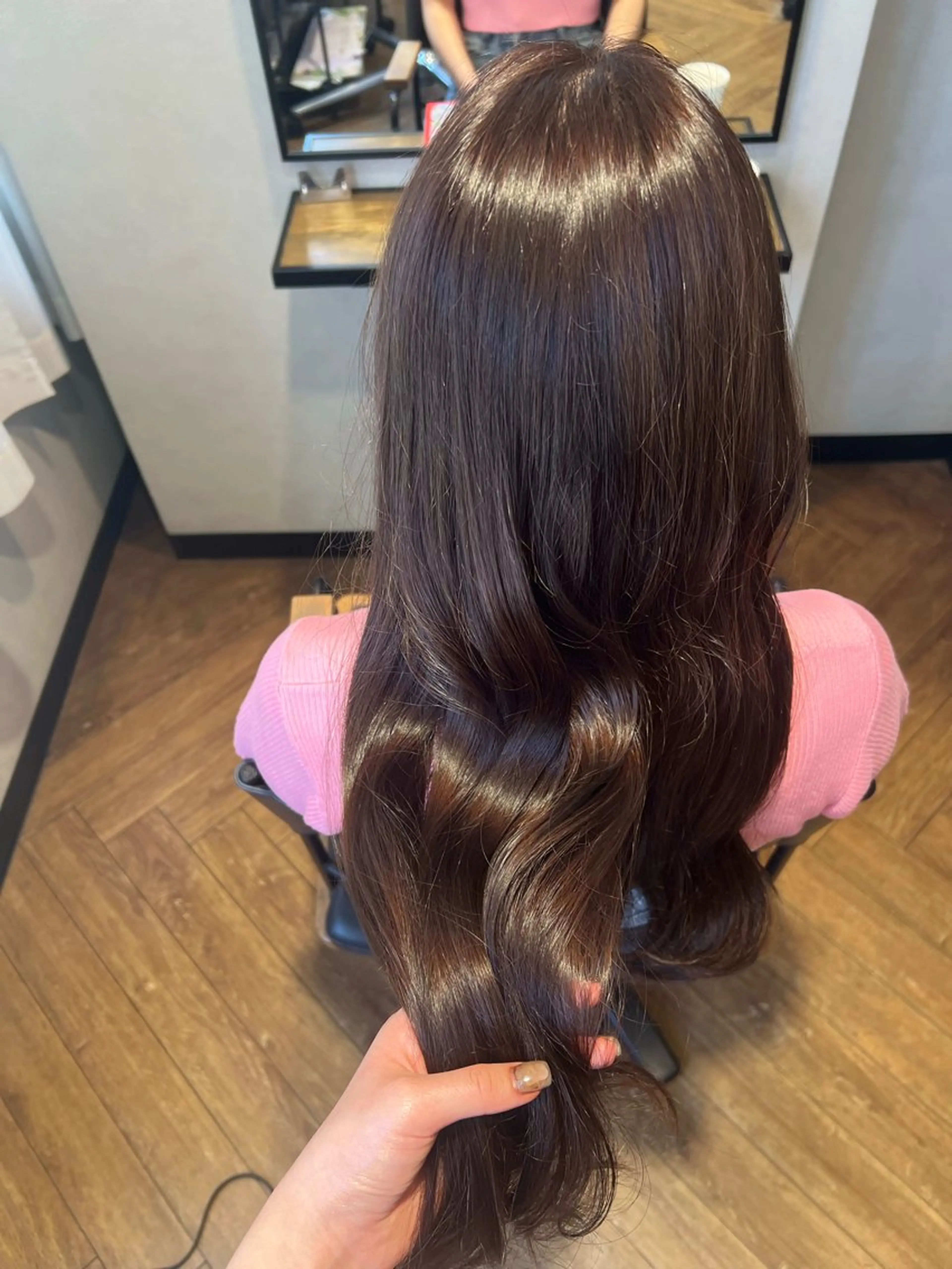 ロング 髙橋 秀果のヘアスタイル